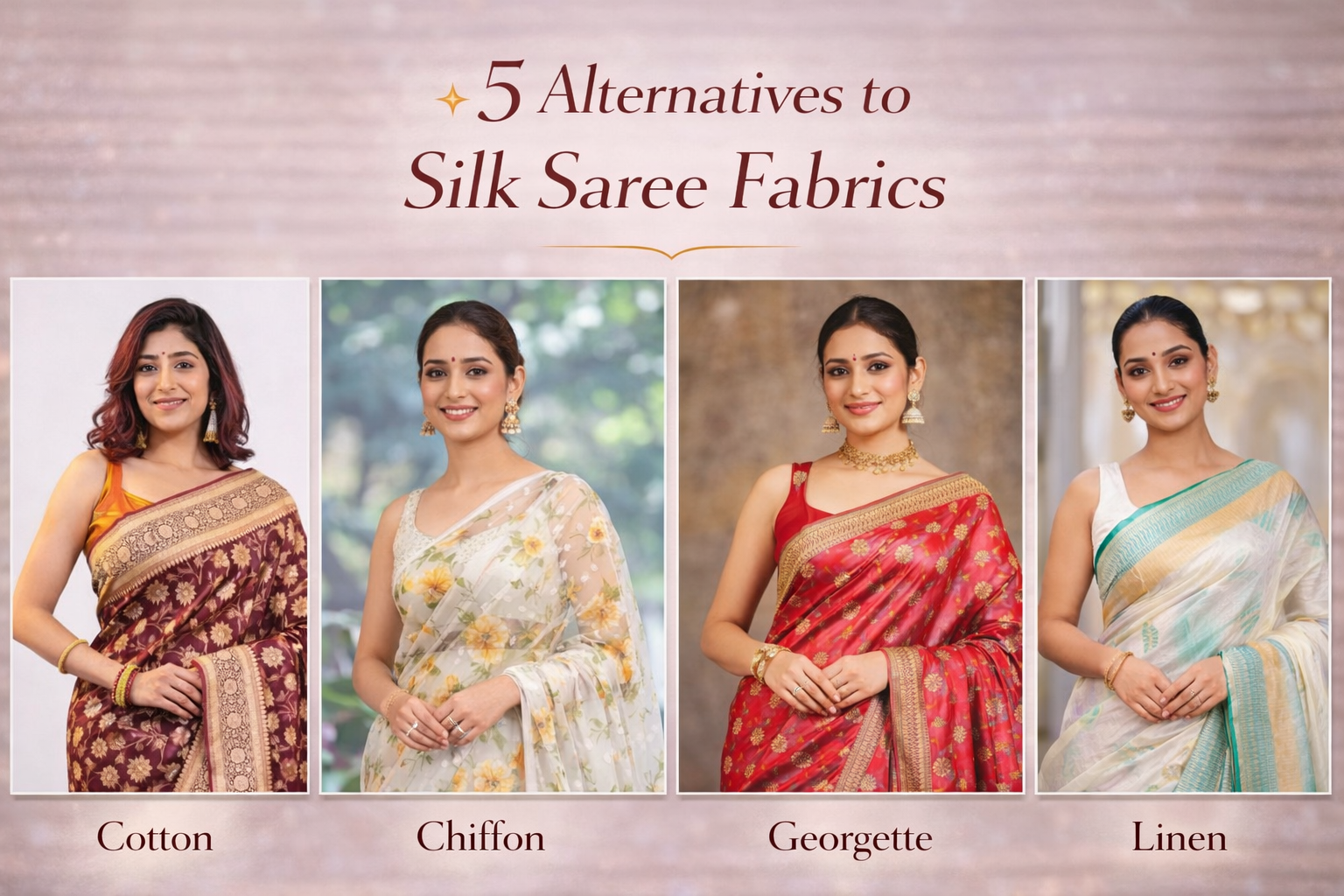 5 Alternatives to Silk Saree Fabrics (2026)