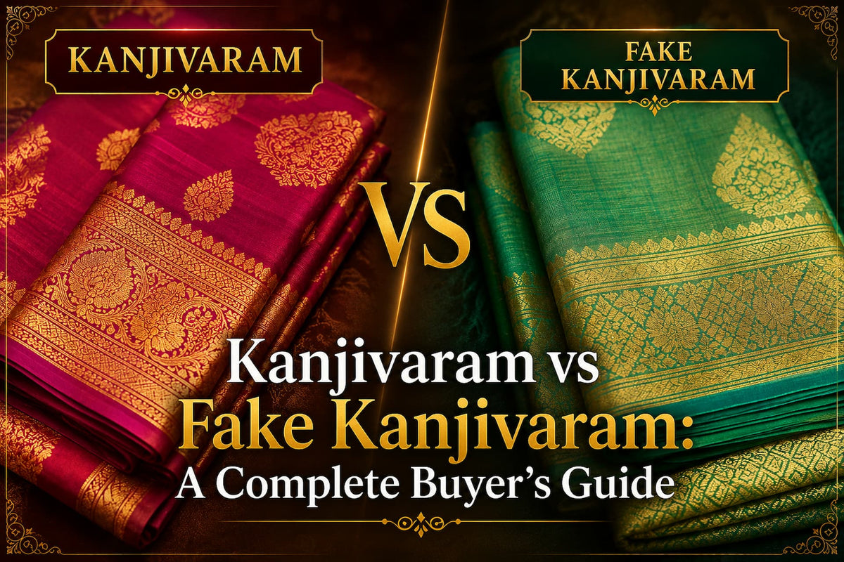 Kanjivaram vs Fake Kanjivaram: A Complete Buyer's Guide