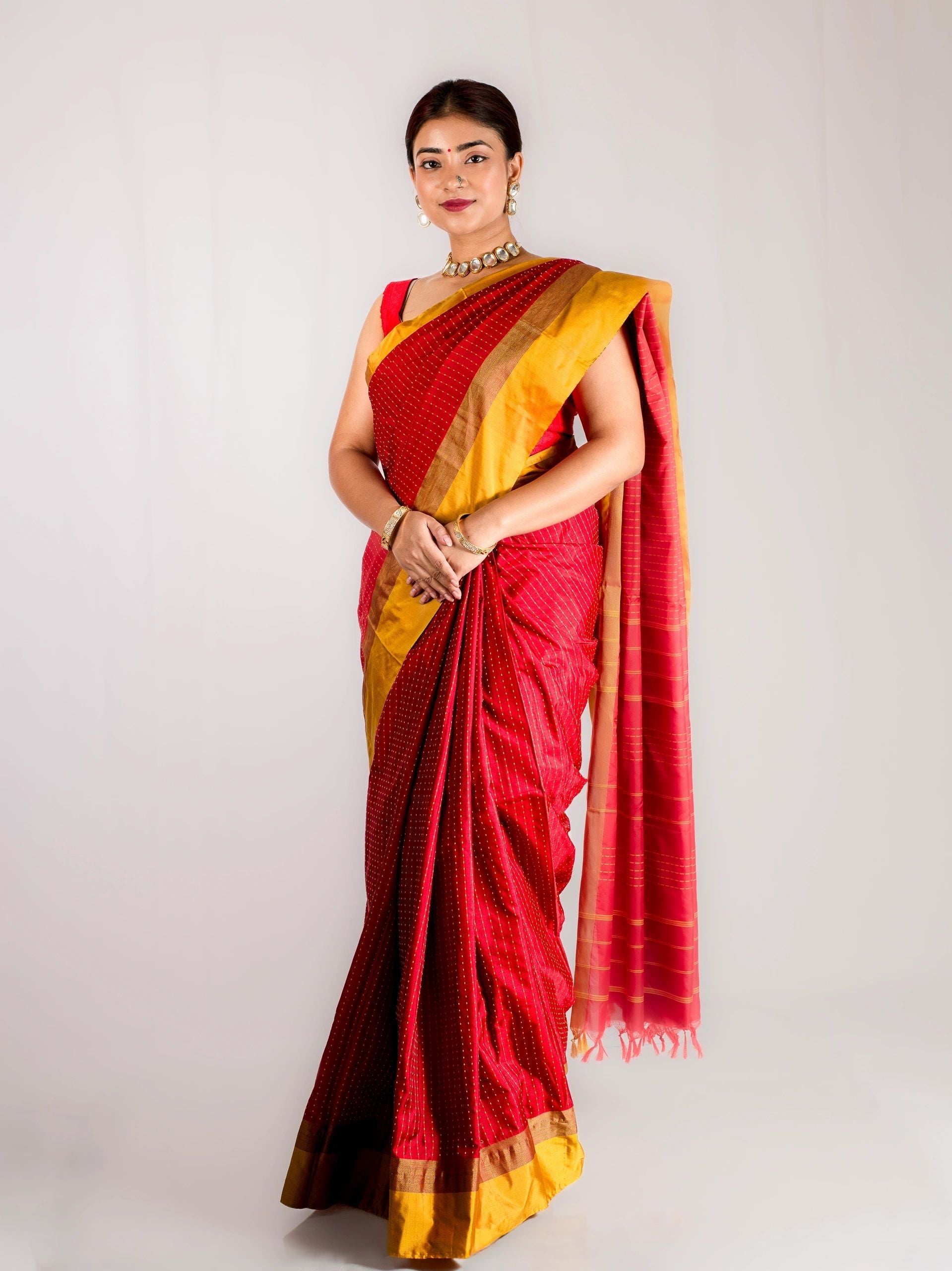 Mukh Ambika Silk Saree