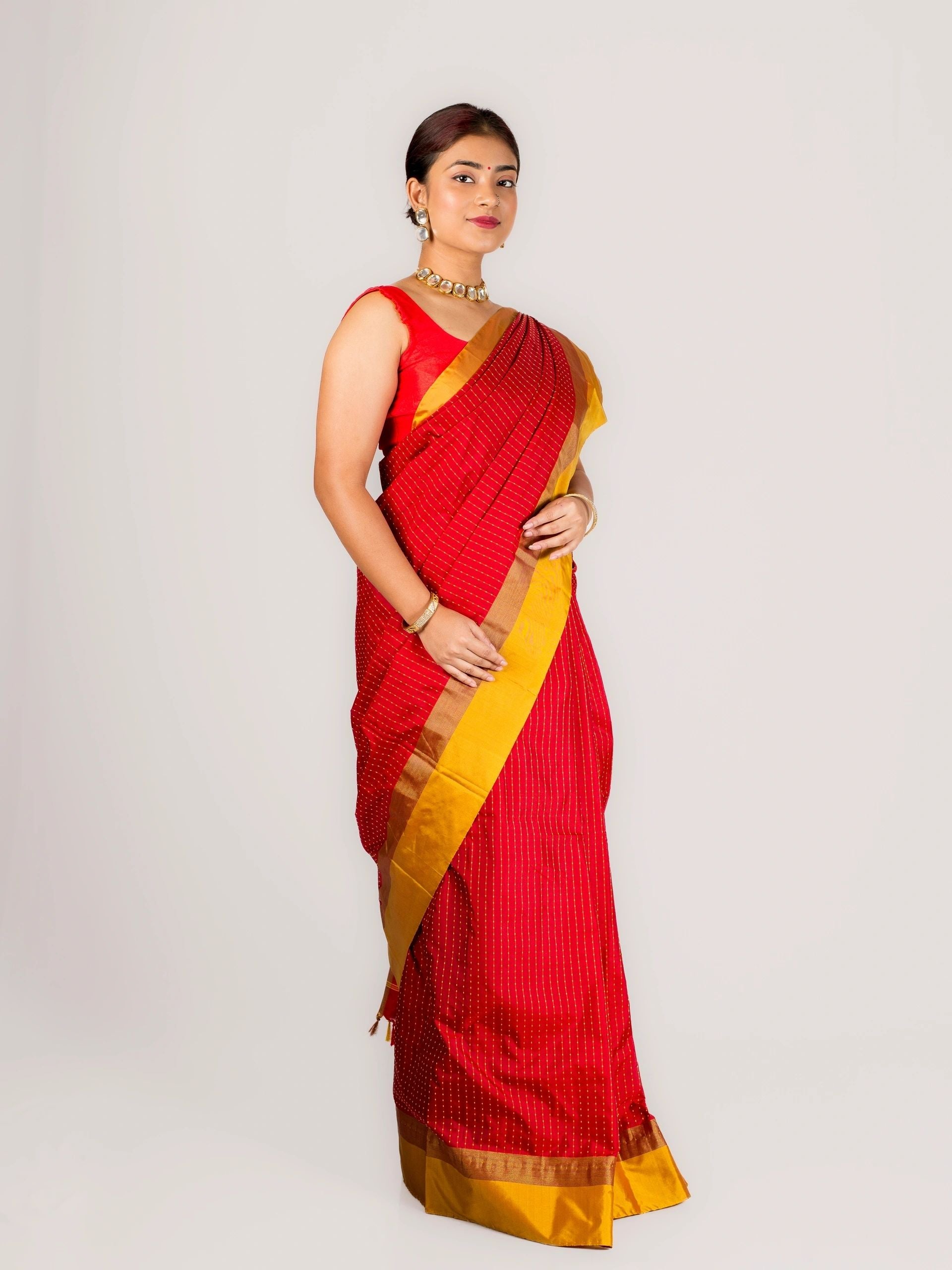 Mukh Ambika Silk Saree