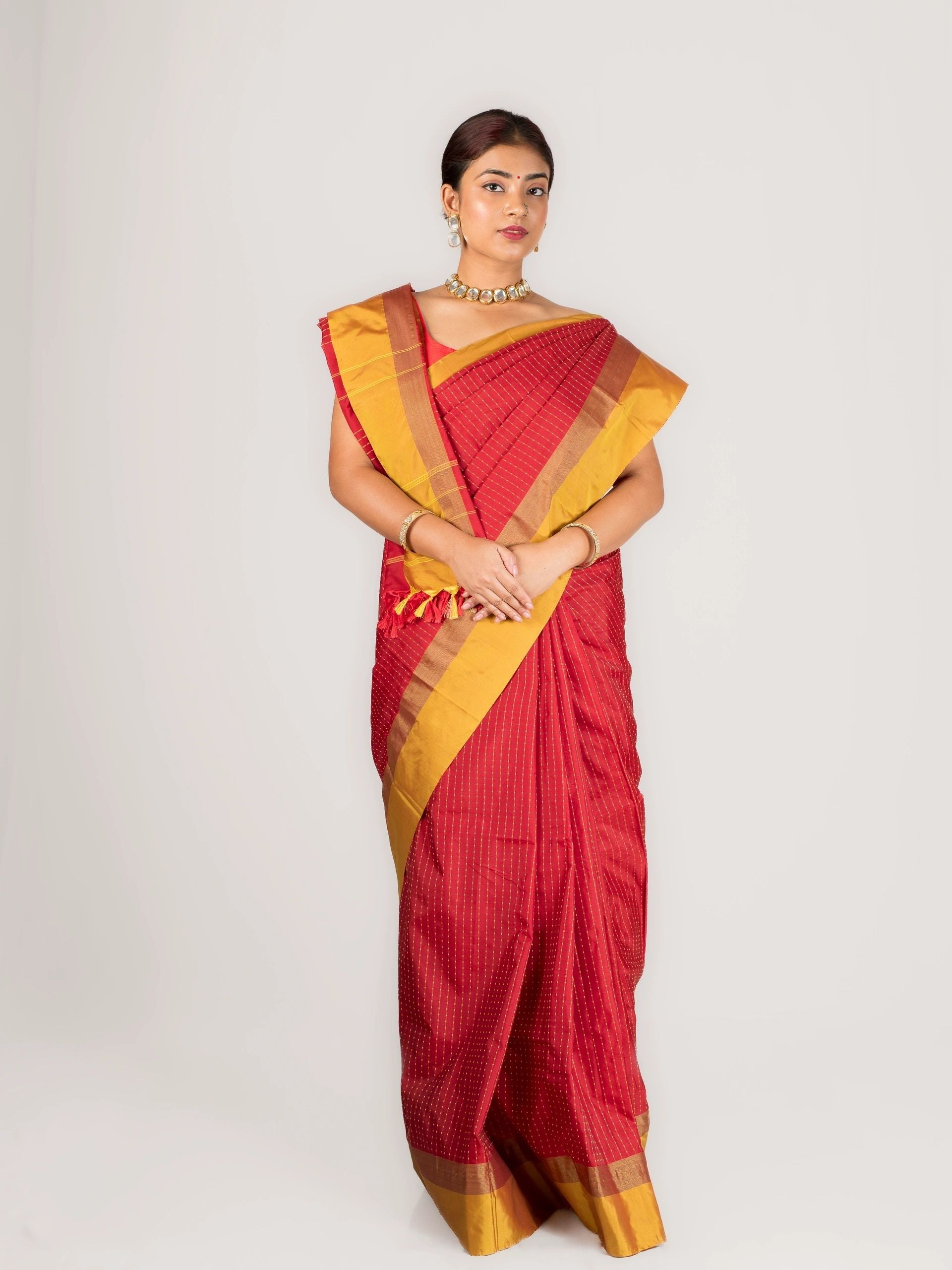Mukh Ambika Silk Saree