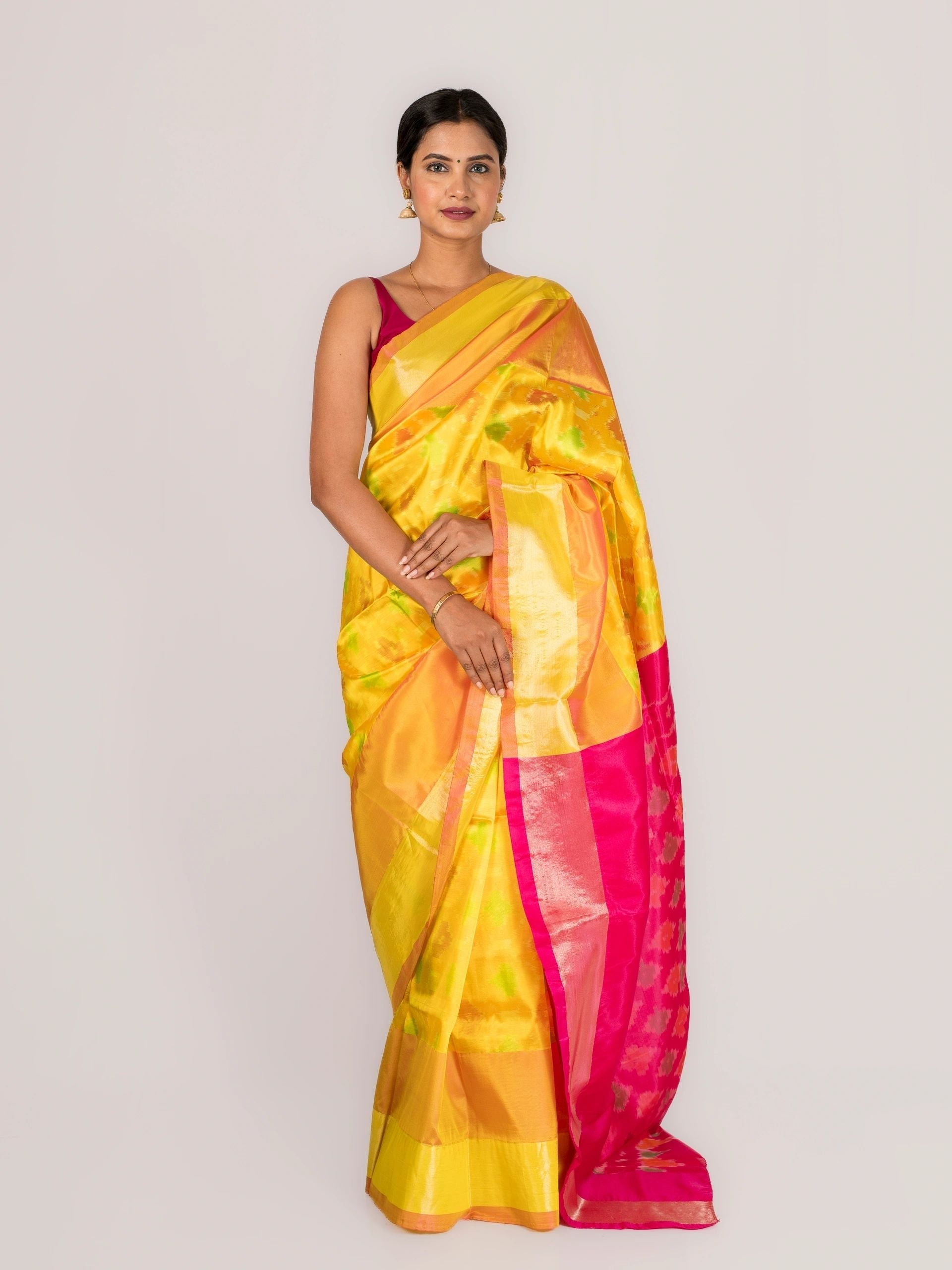 Surya Gulab Patola Silk Saree