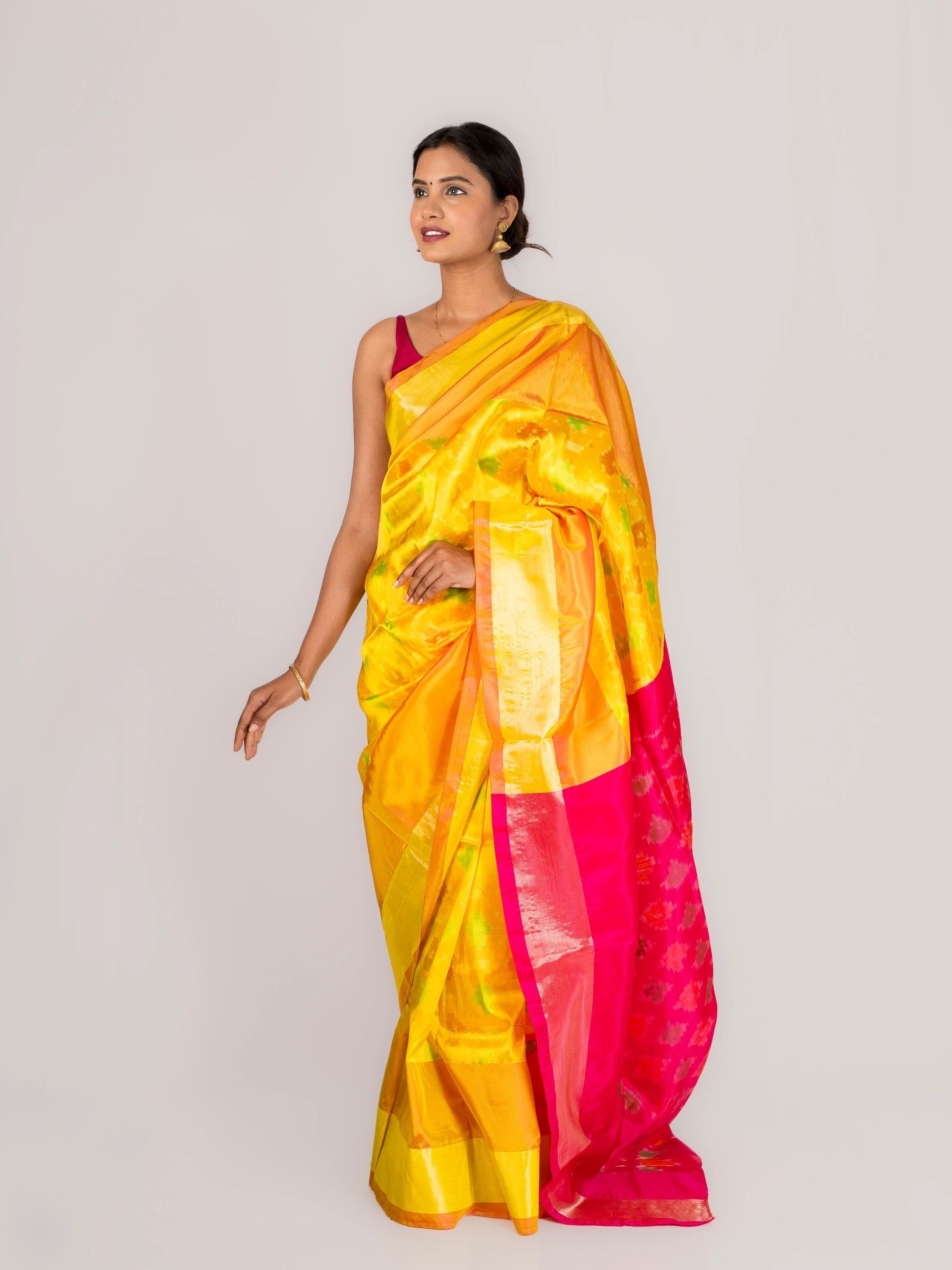 Surya Gulab Patola Silk Saree