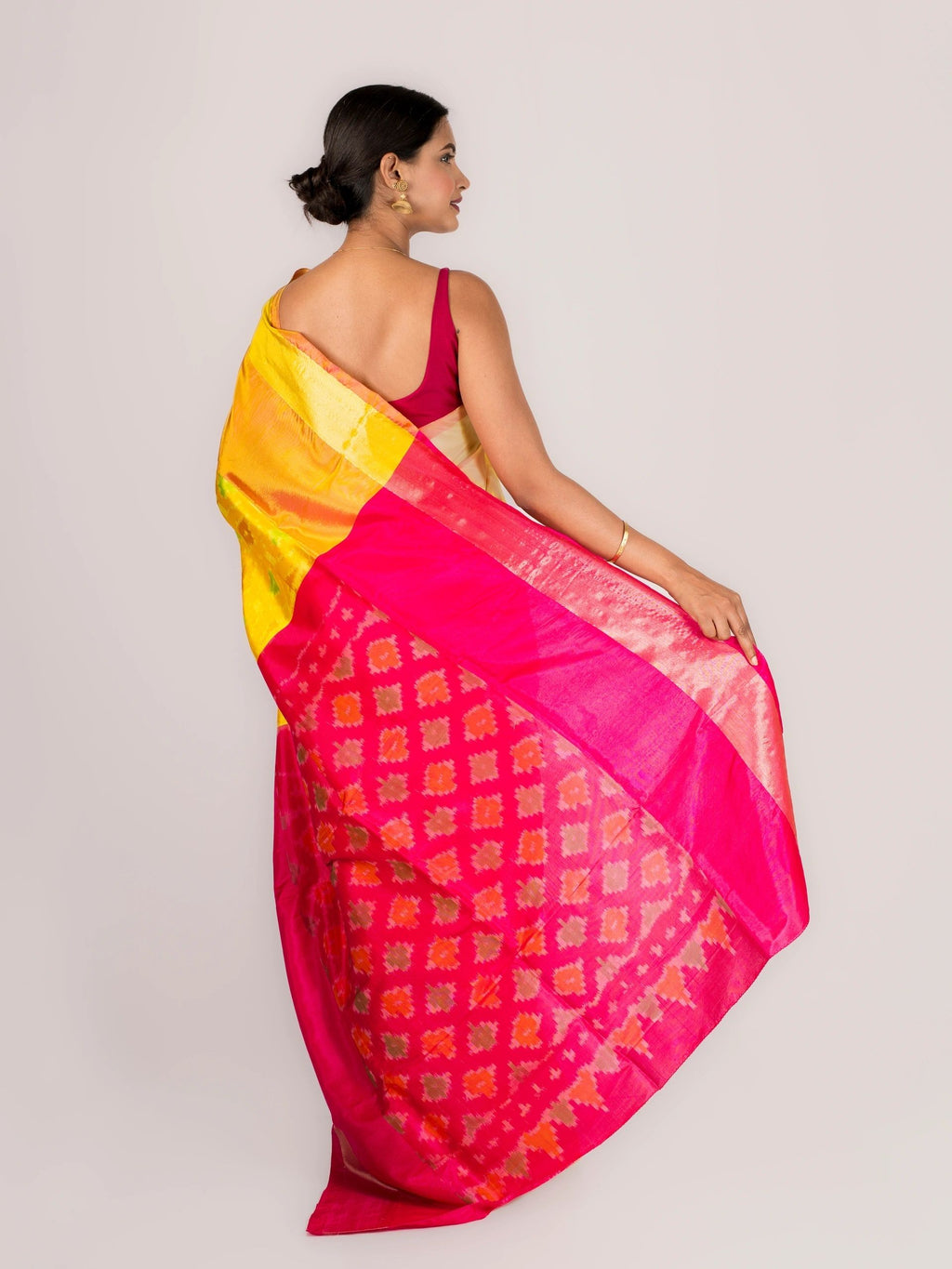 Surya Gulab Patola Silk Saree