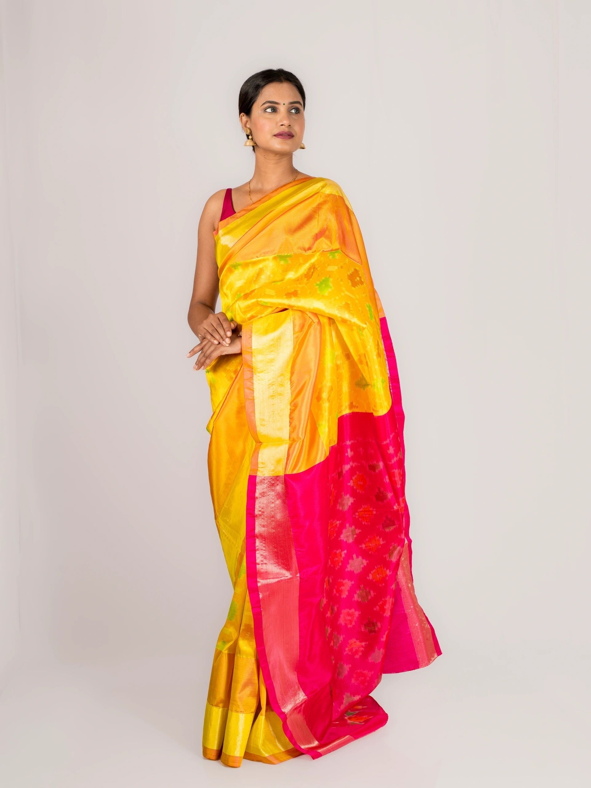 Surya Gulab Patola Silk Saree