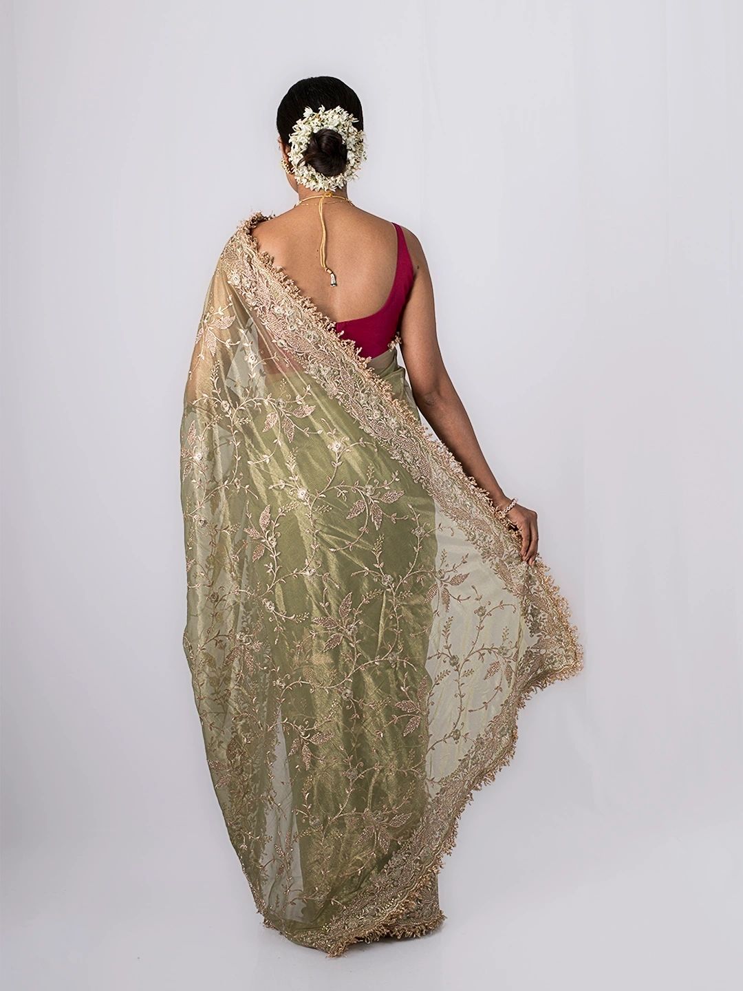 Harini Maharani Tissue Silk Saree