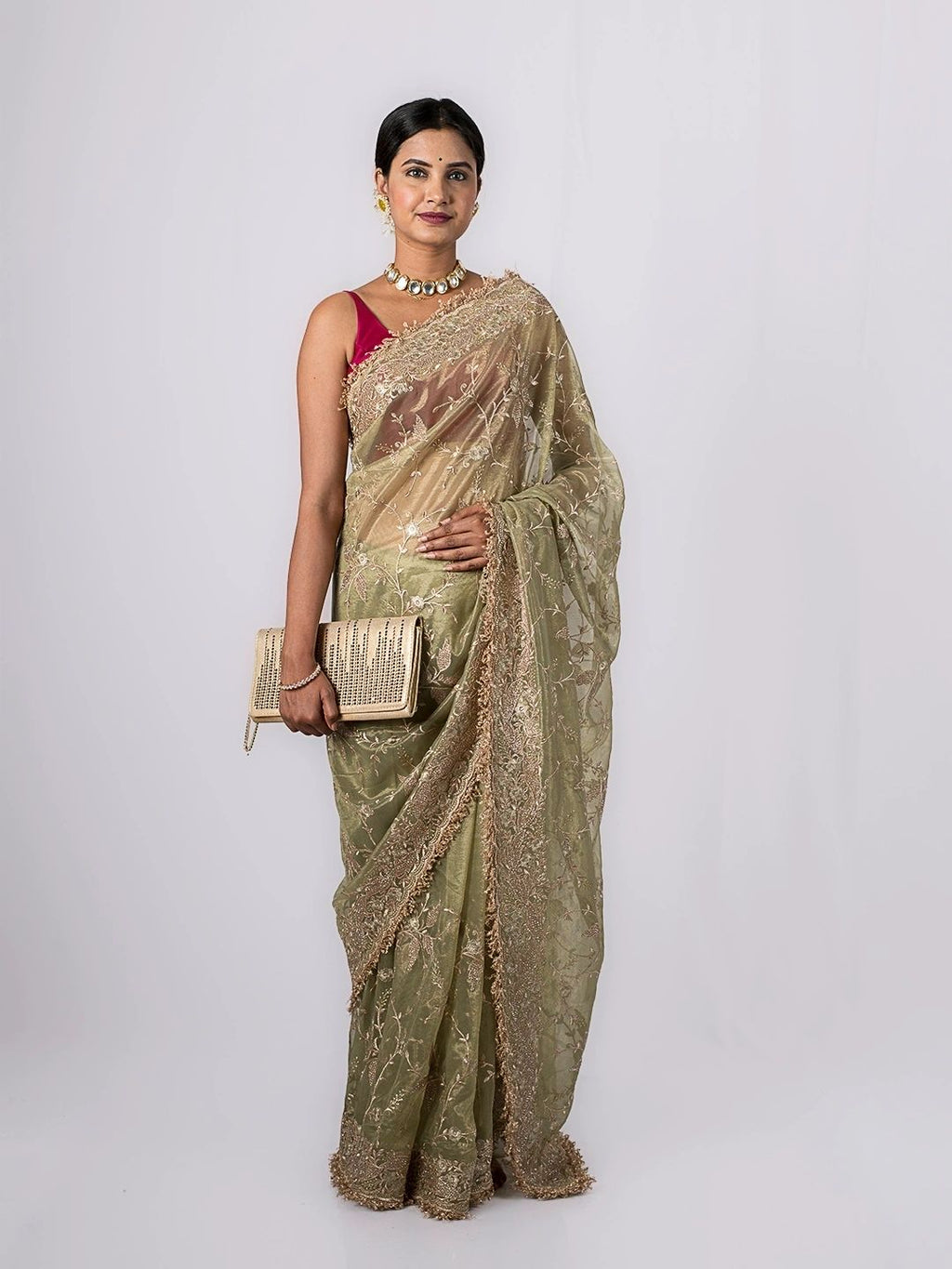 Harini Maharani Tissue Silk Saree