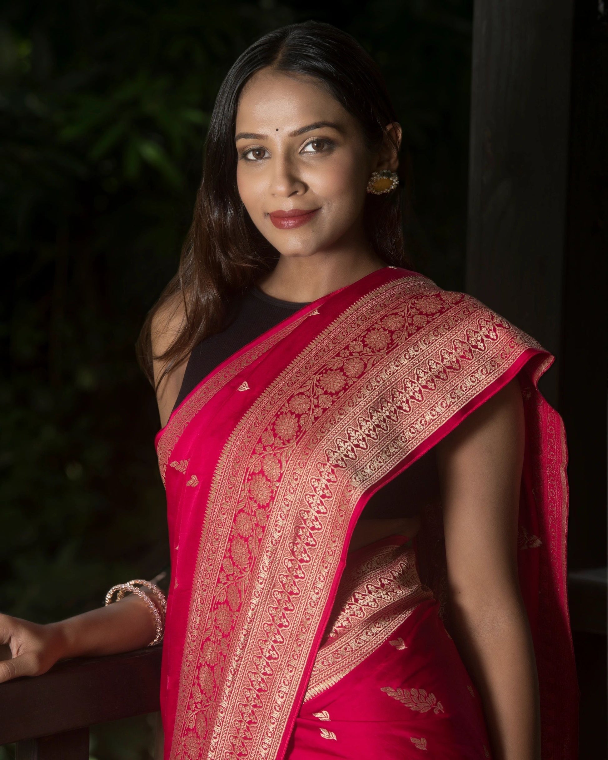 Vintage Rani Pink Silk