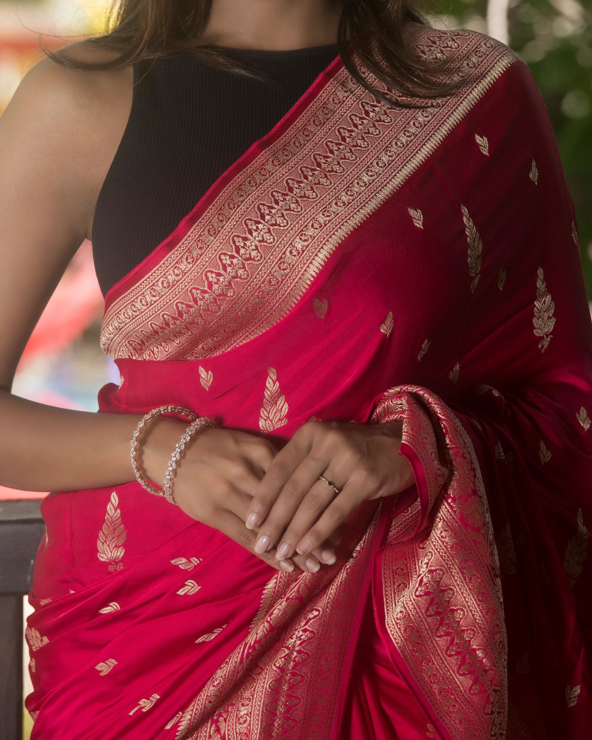 Vintage Rani Pink Silk