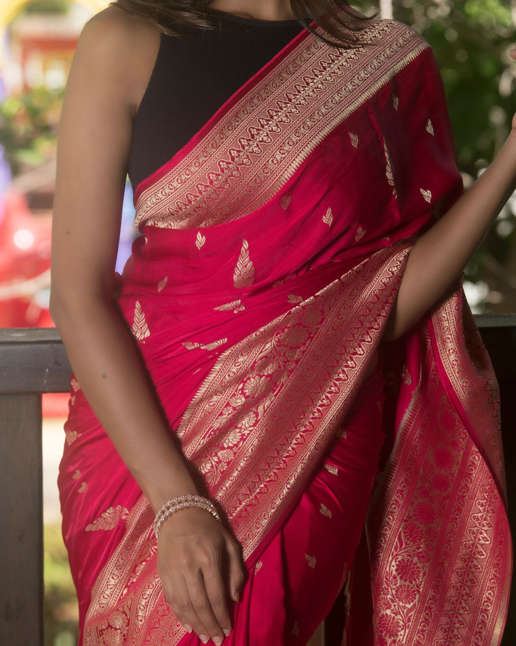 Vintage Rani Pink Silk