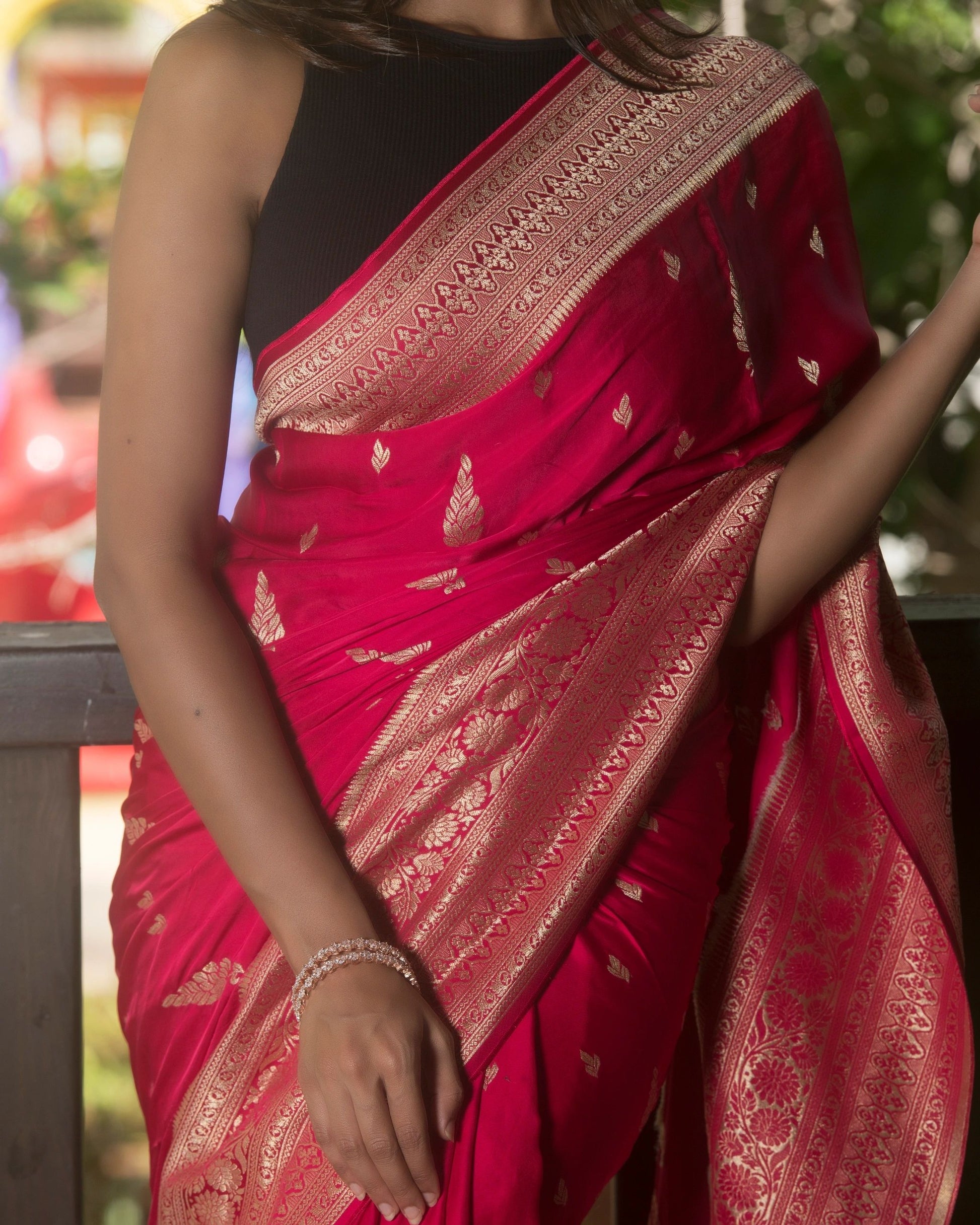 Vintage Rani Pink Silk