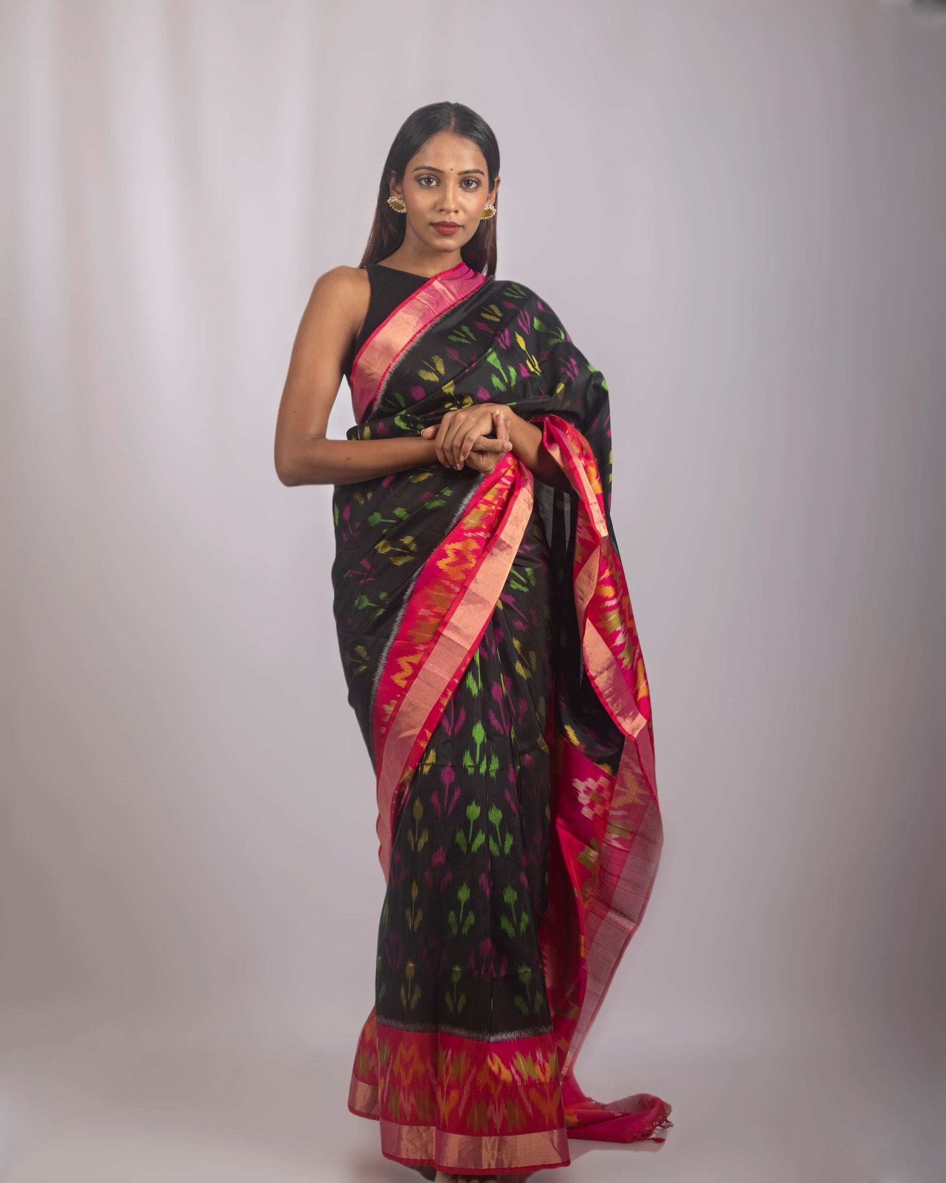Noorangi Patola Silk Saree