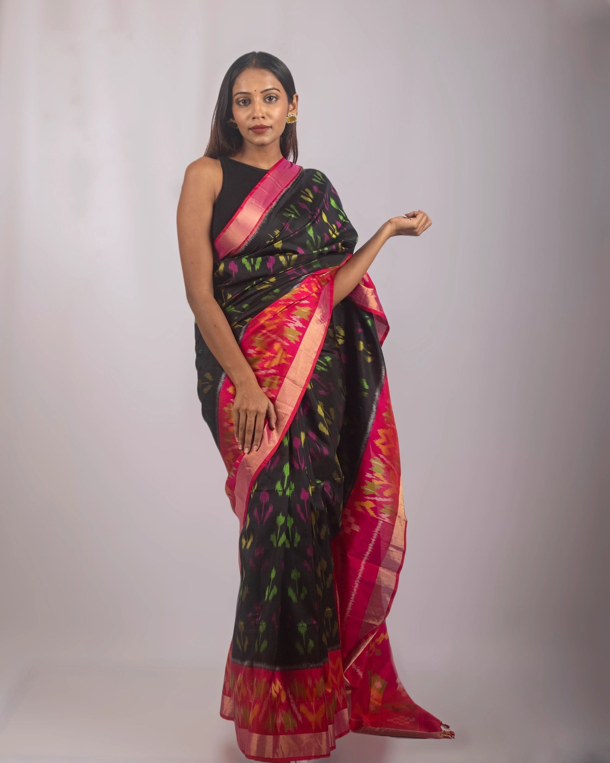Noorangi Patola Silk Saree