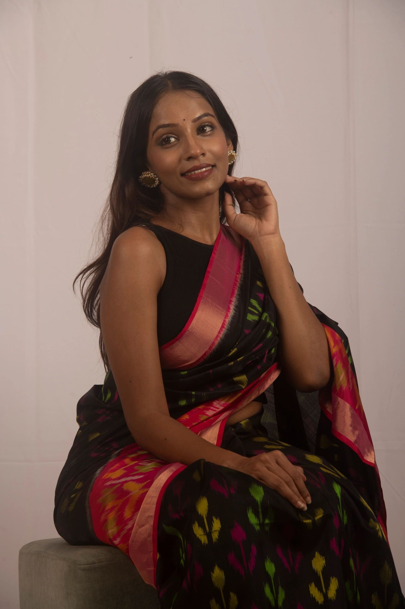 Noorangi Patola Silk Saree