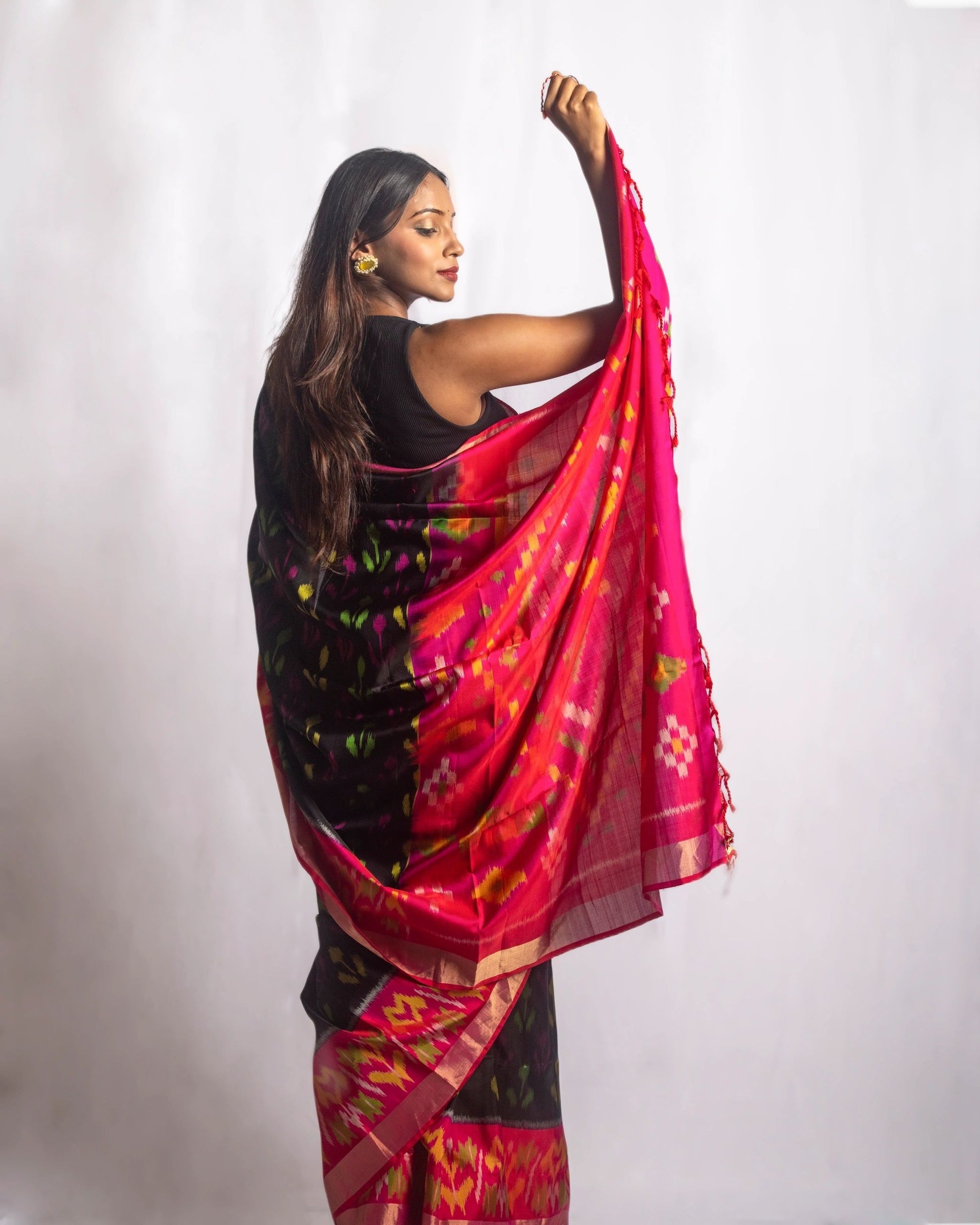 Noorangi Patola Silk Saree