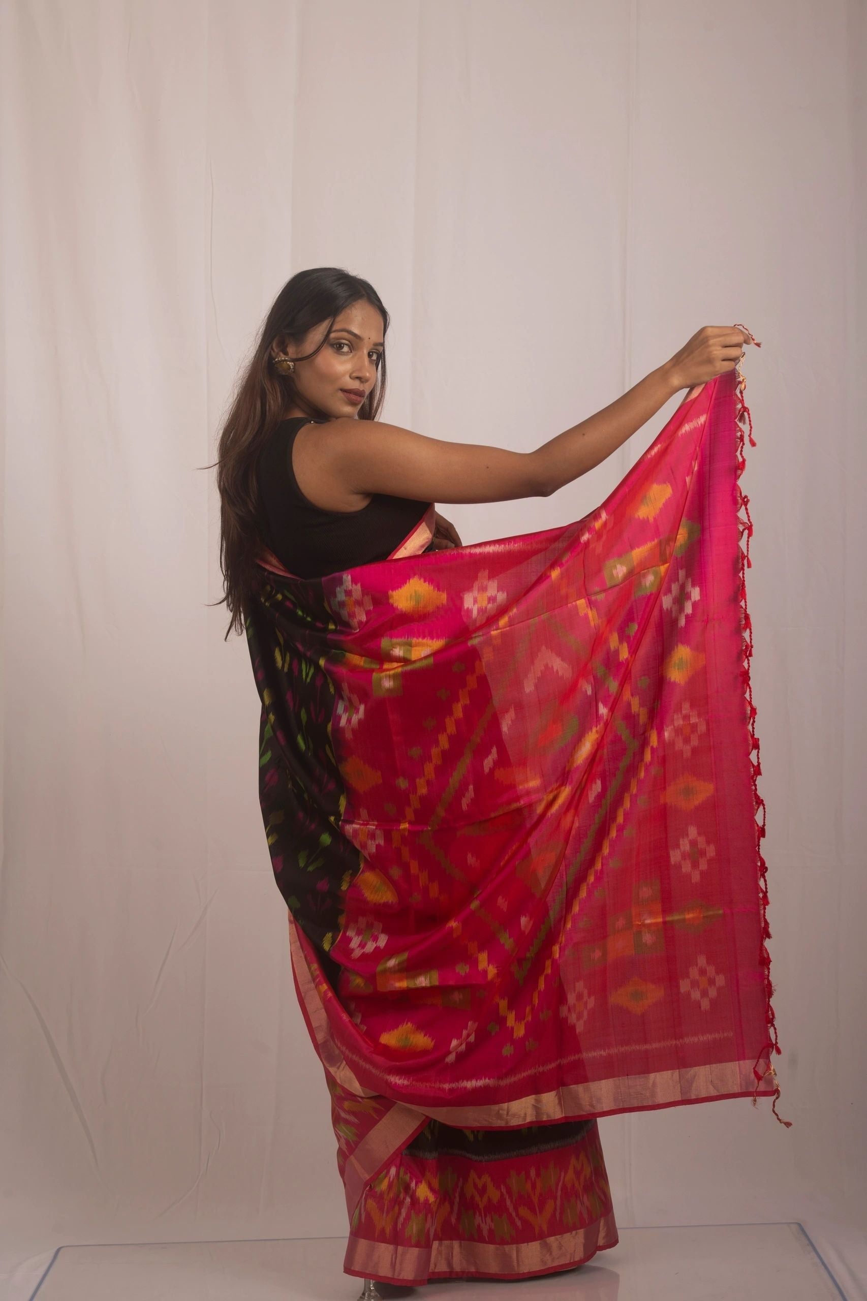 Noorangi Patola Silk Saree