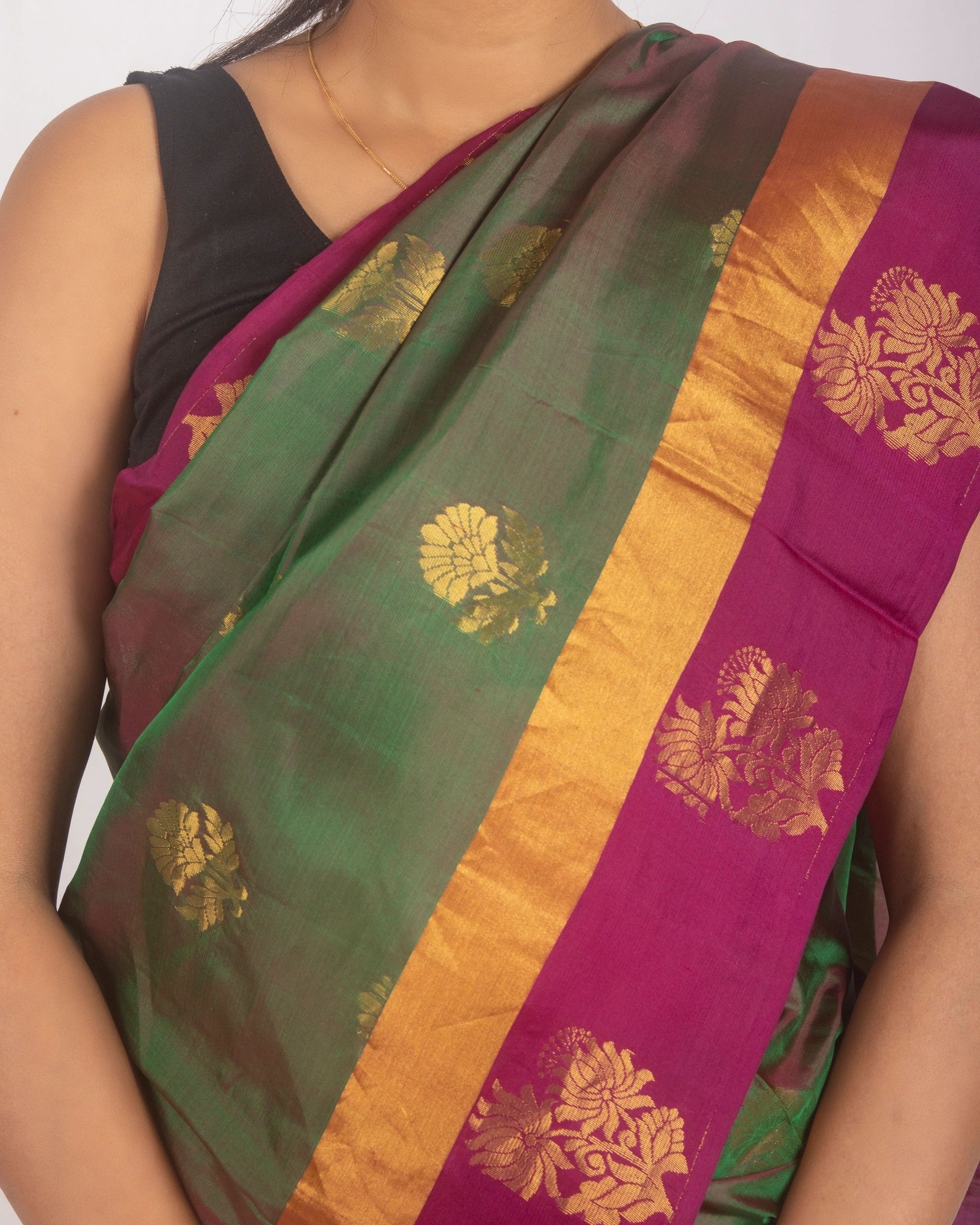 Mehndi Green and Purple