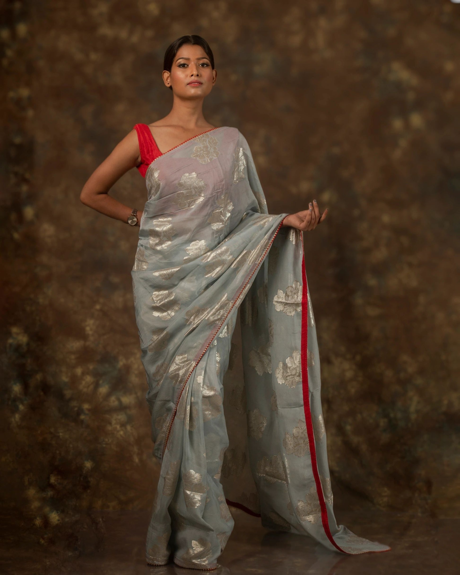 Cool Grey Kora Silk