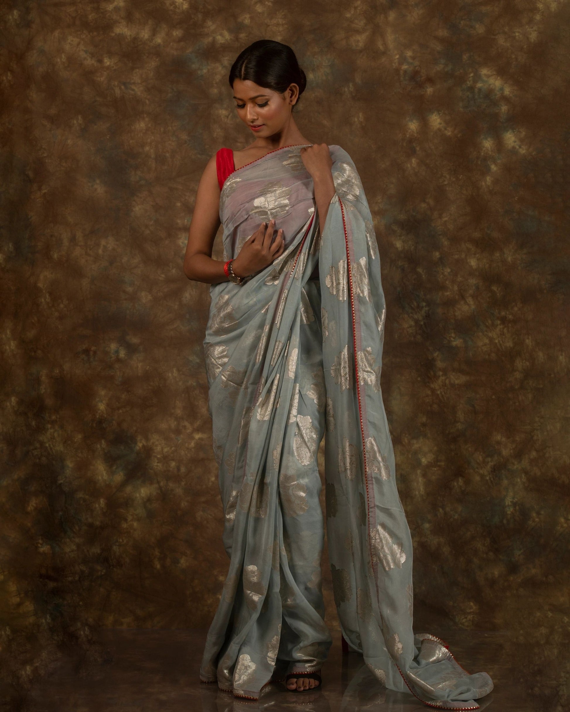 Cool Grey Kora Silk