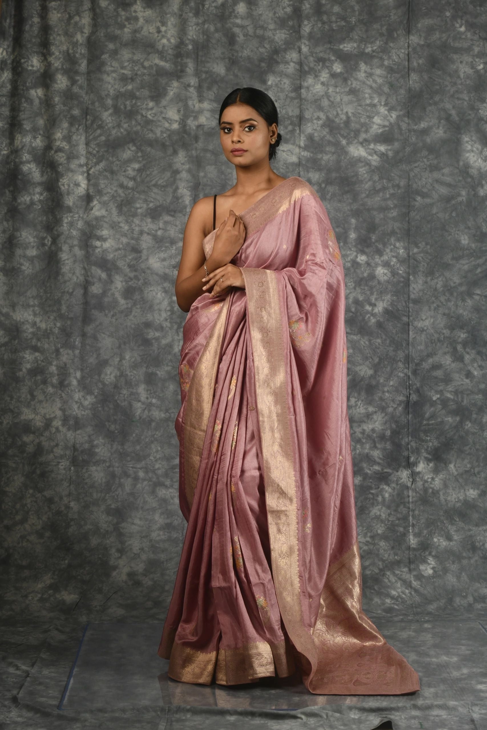Taffy Pink Katan Silk