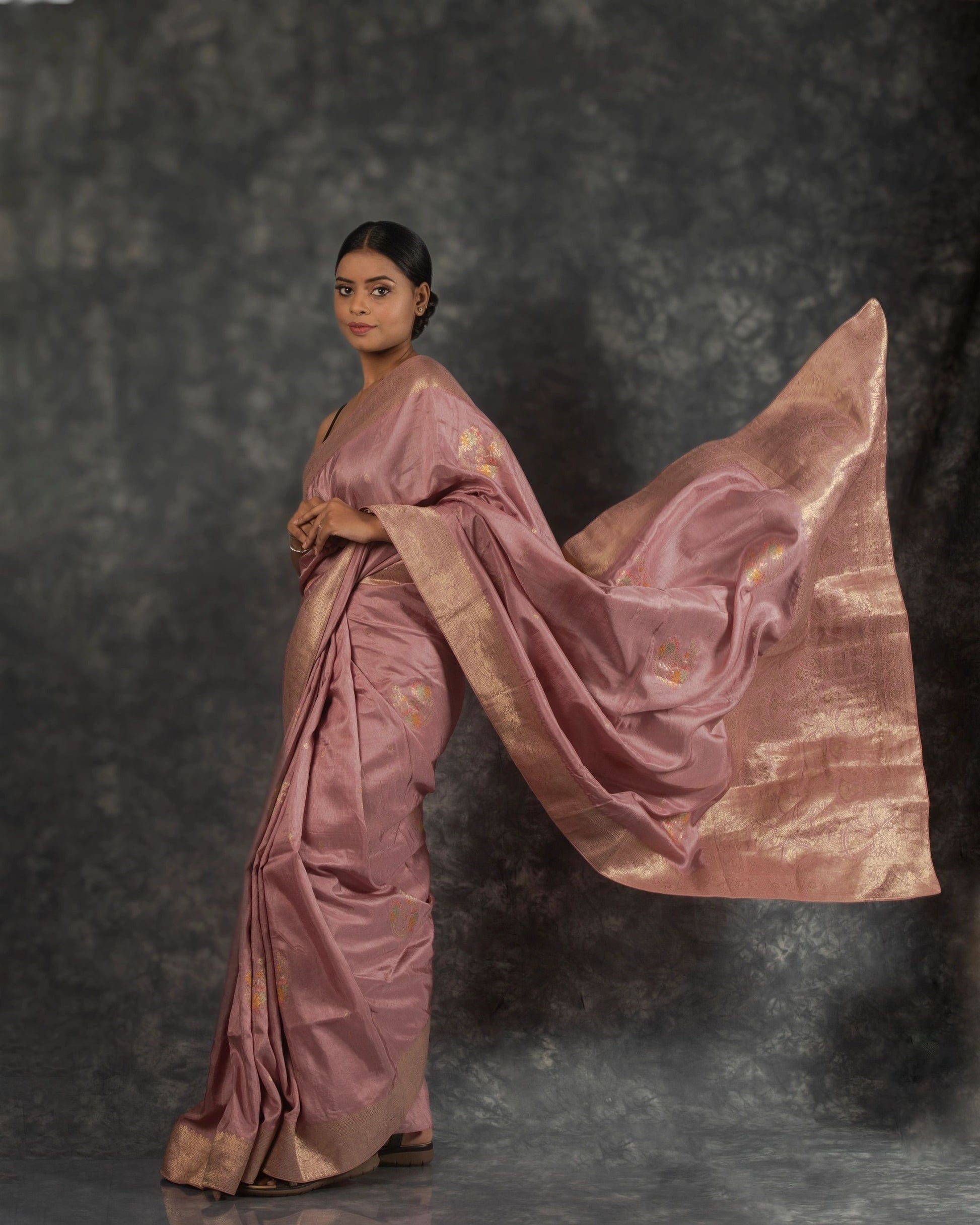 Taffy Pink Katan Silk
