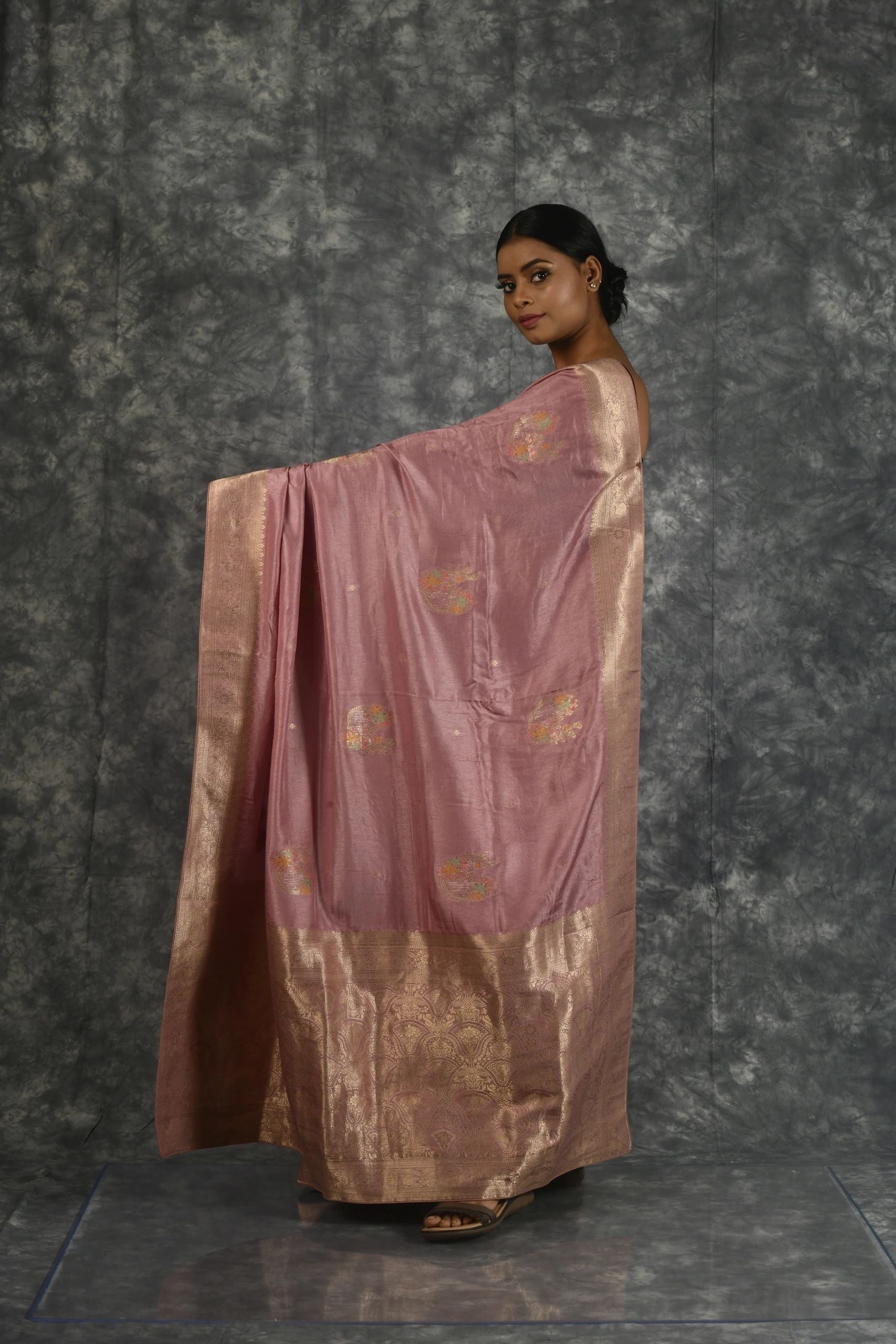 Taffy Pink Katan Silk