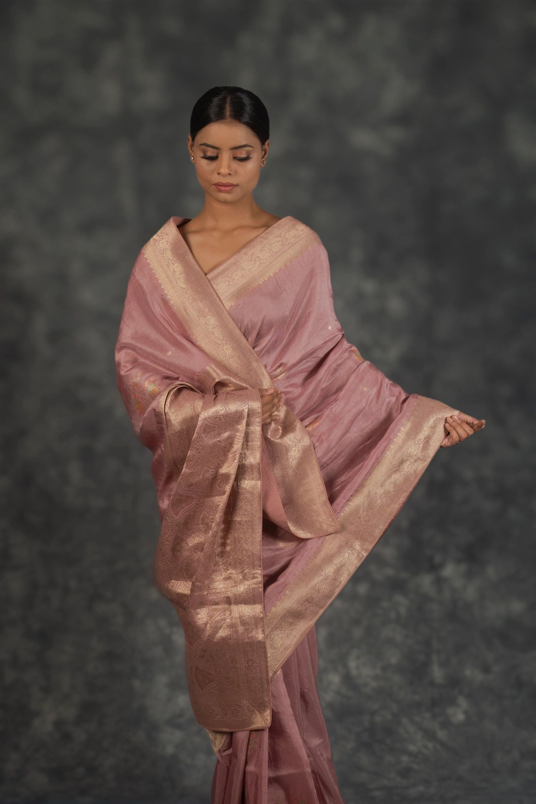 Taffy Pink Katan Silk