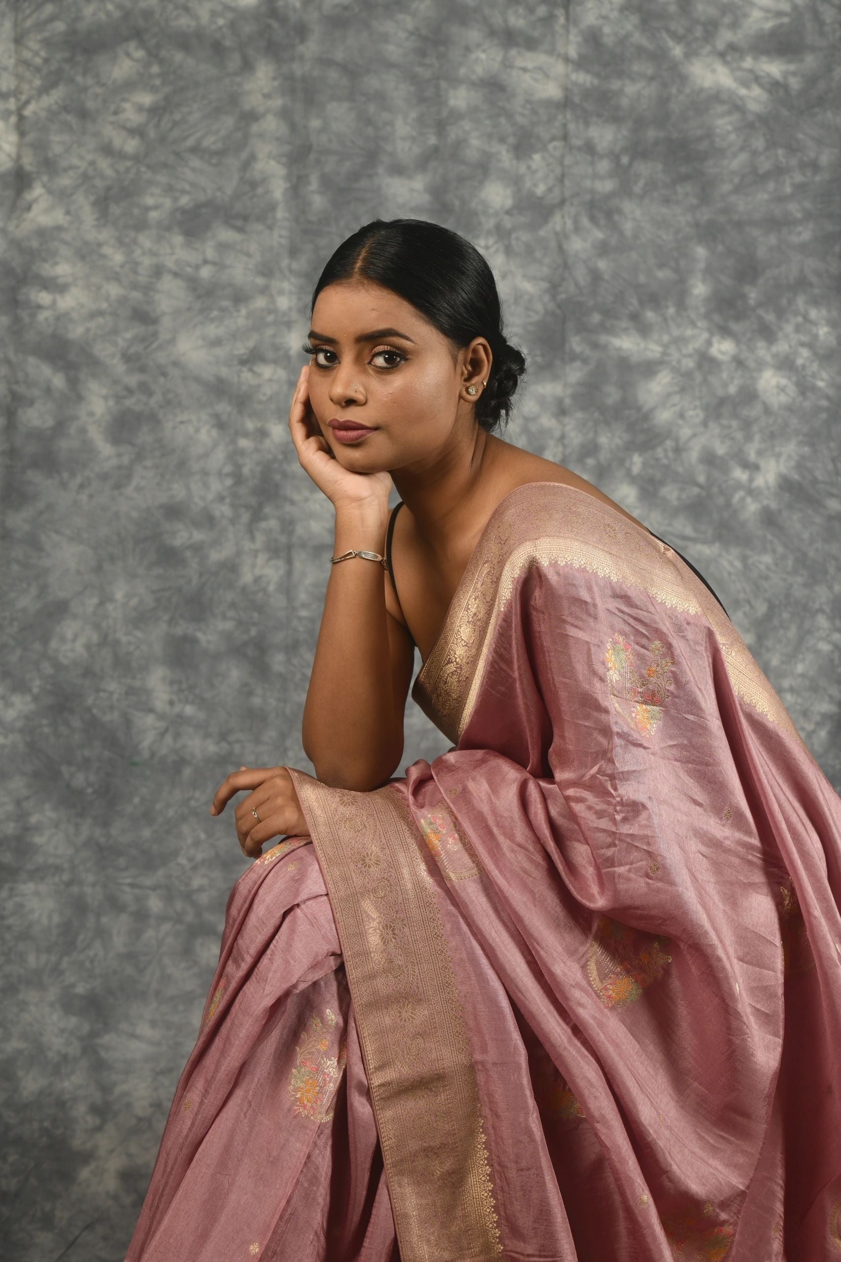 Taffy Pink Katan Silk