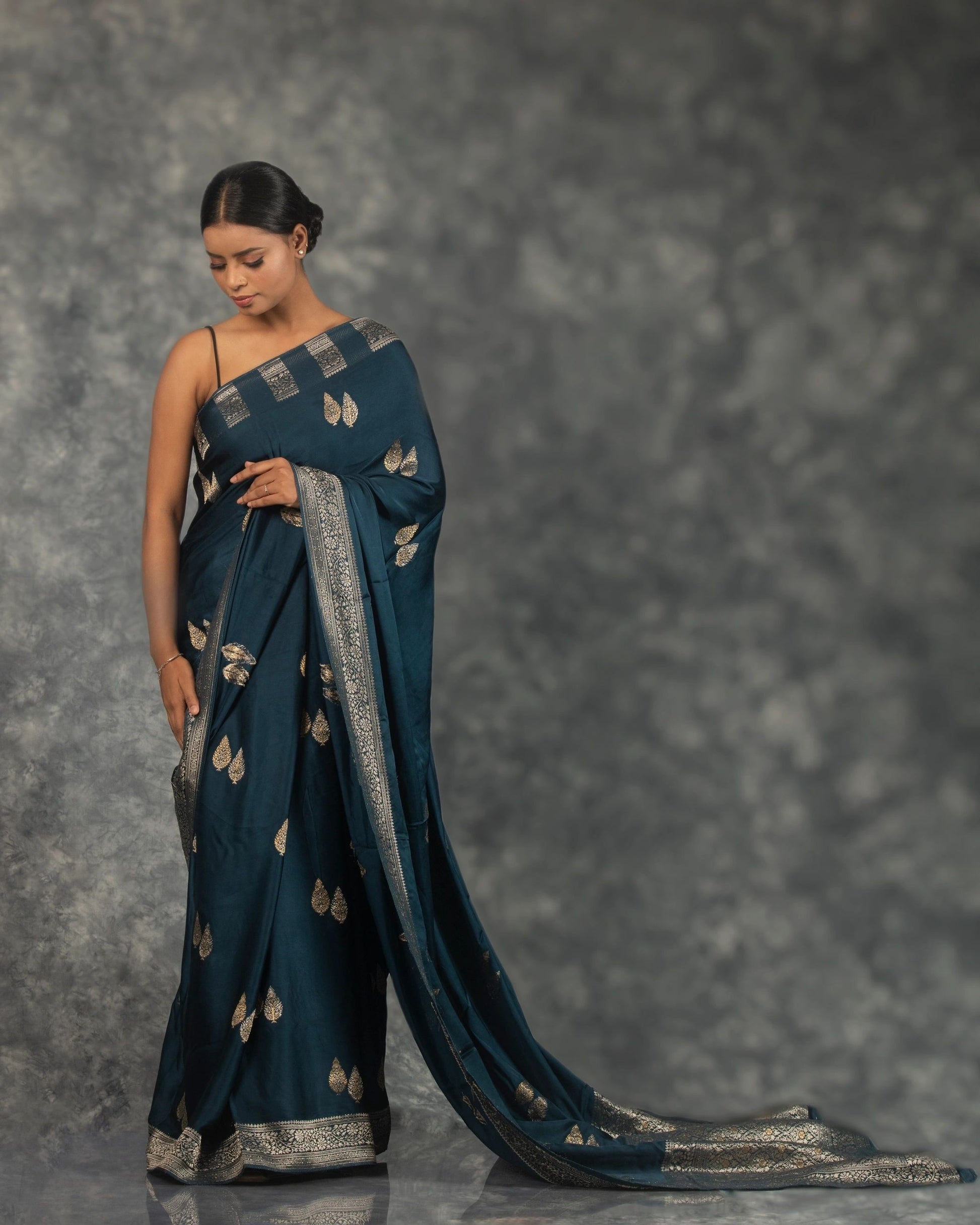 Royal blue - Satin Silk