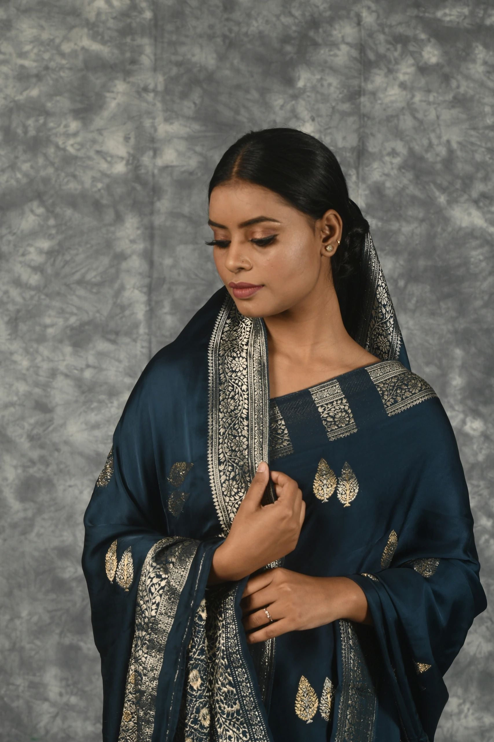 Royal blue - Satin Silk