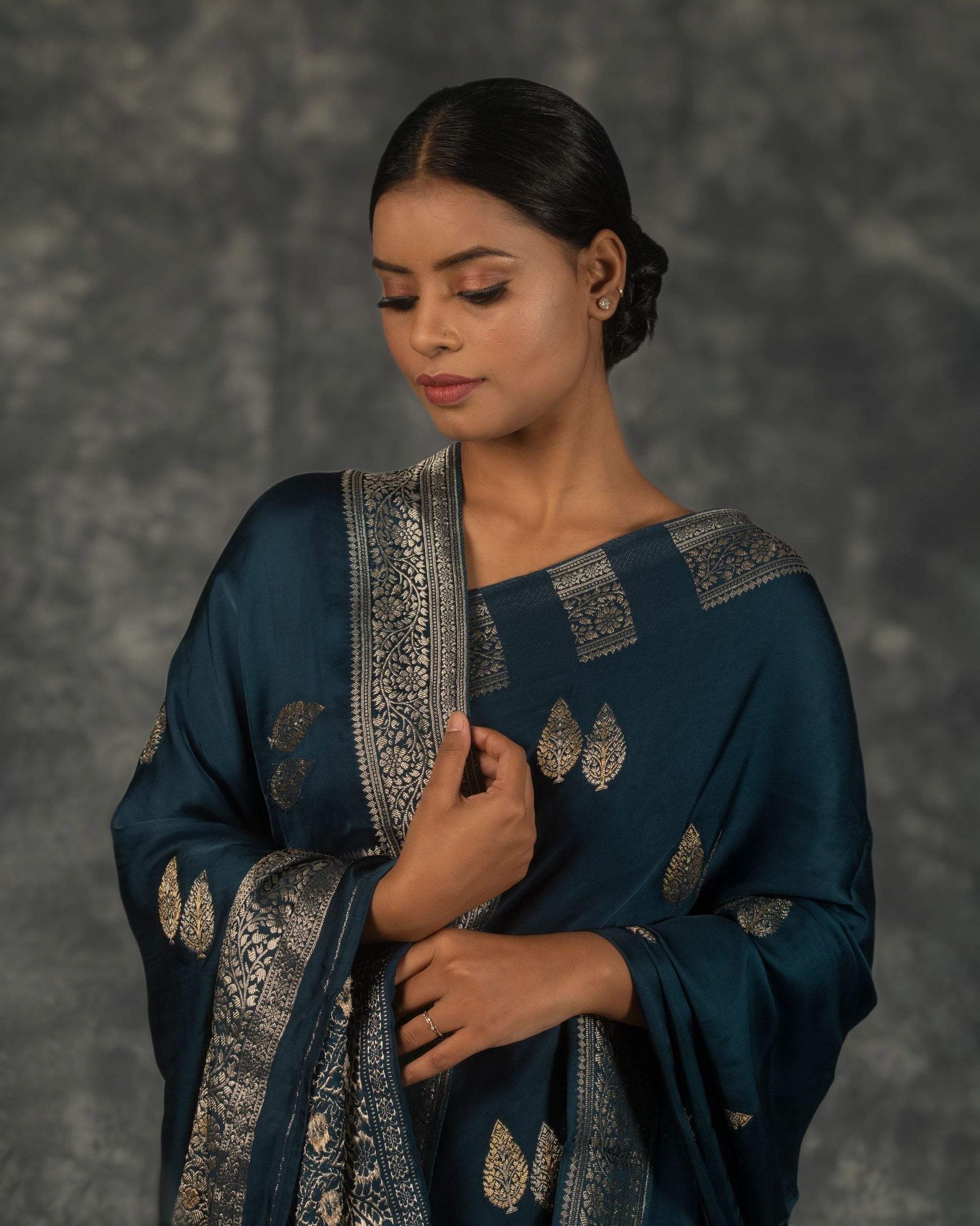 Royal blue - Satin Silk