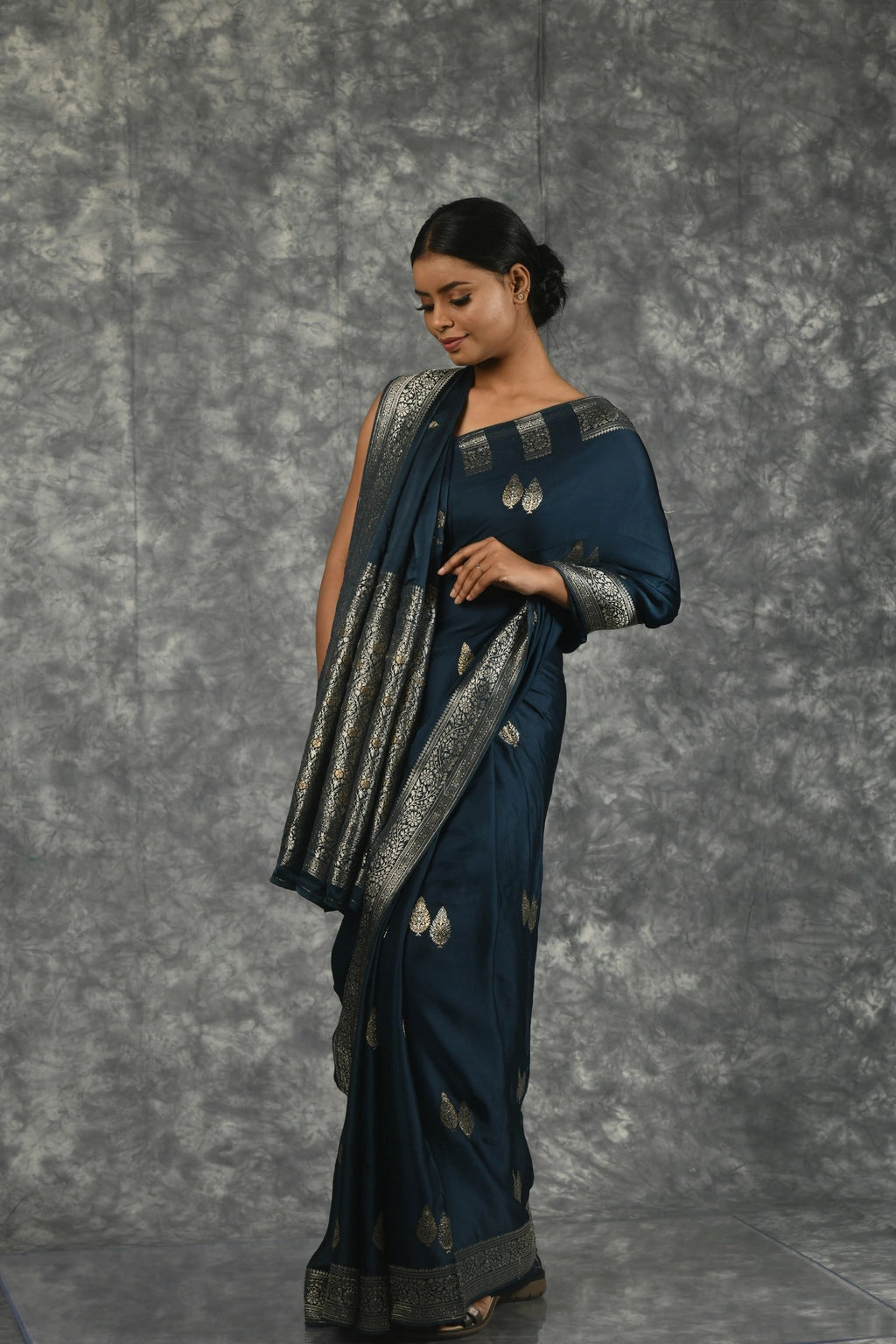 Royal blue - Satin Silk