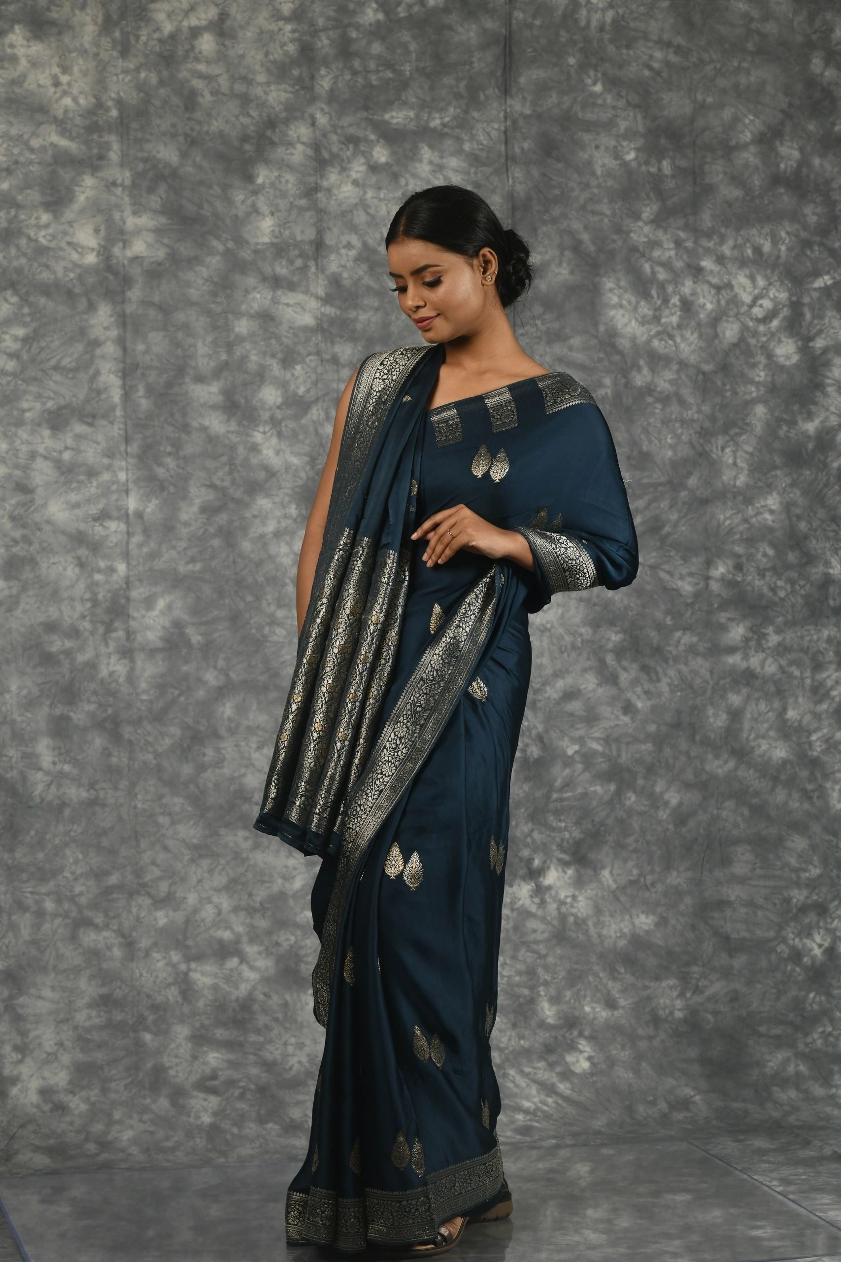 Royal blue - Satin Silk