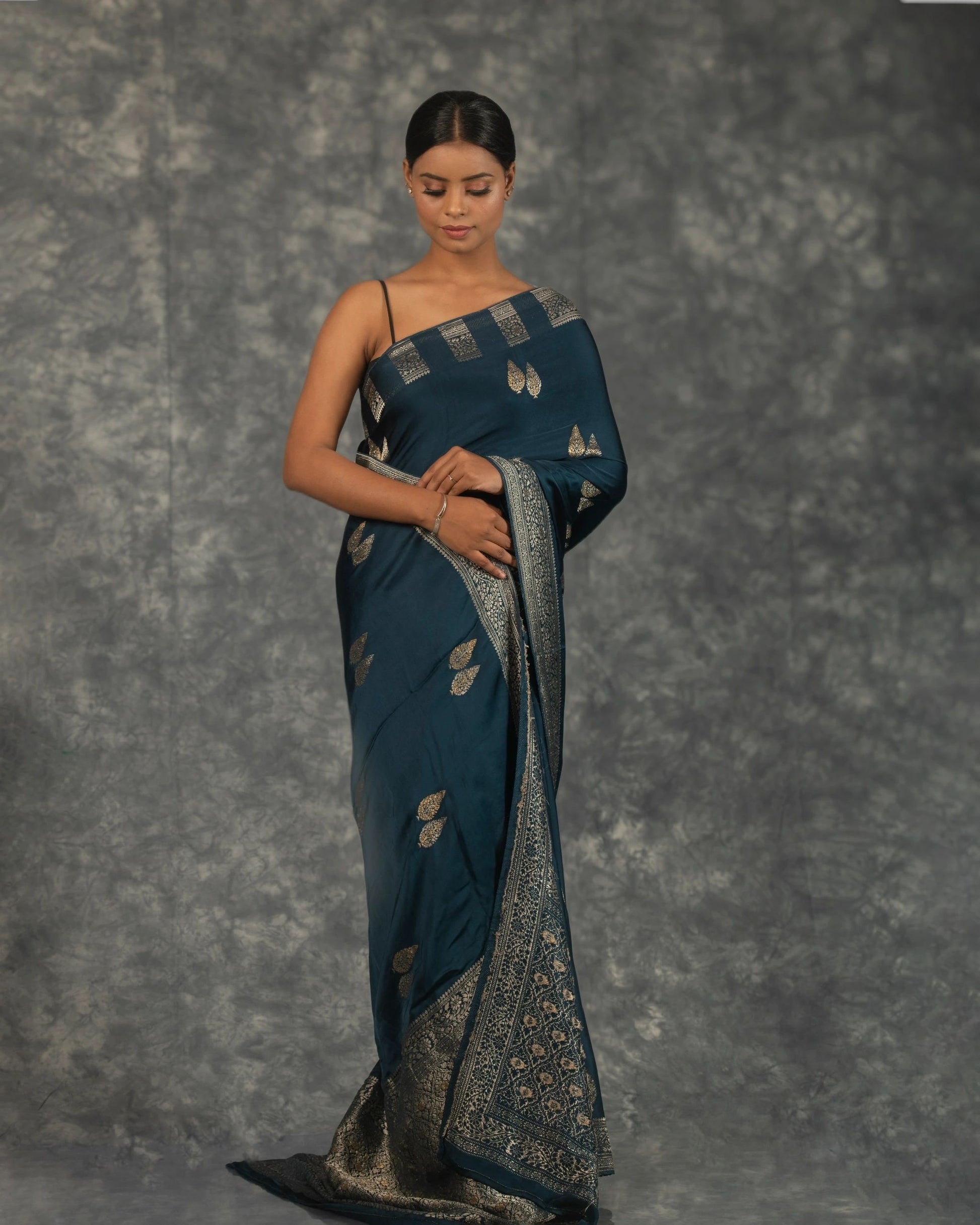 Royal blue - Satin Silk