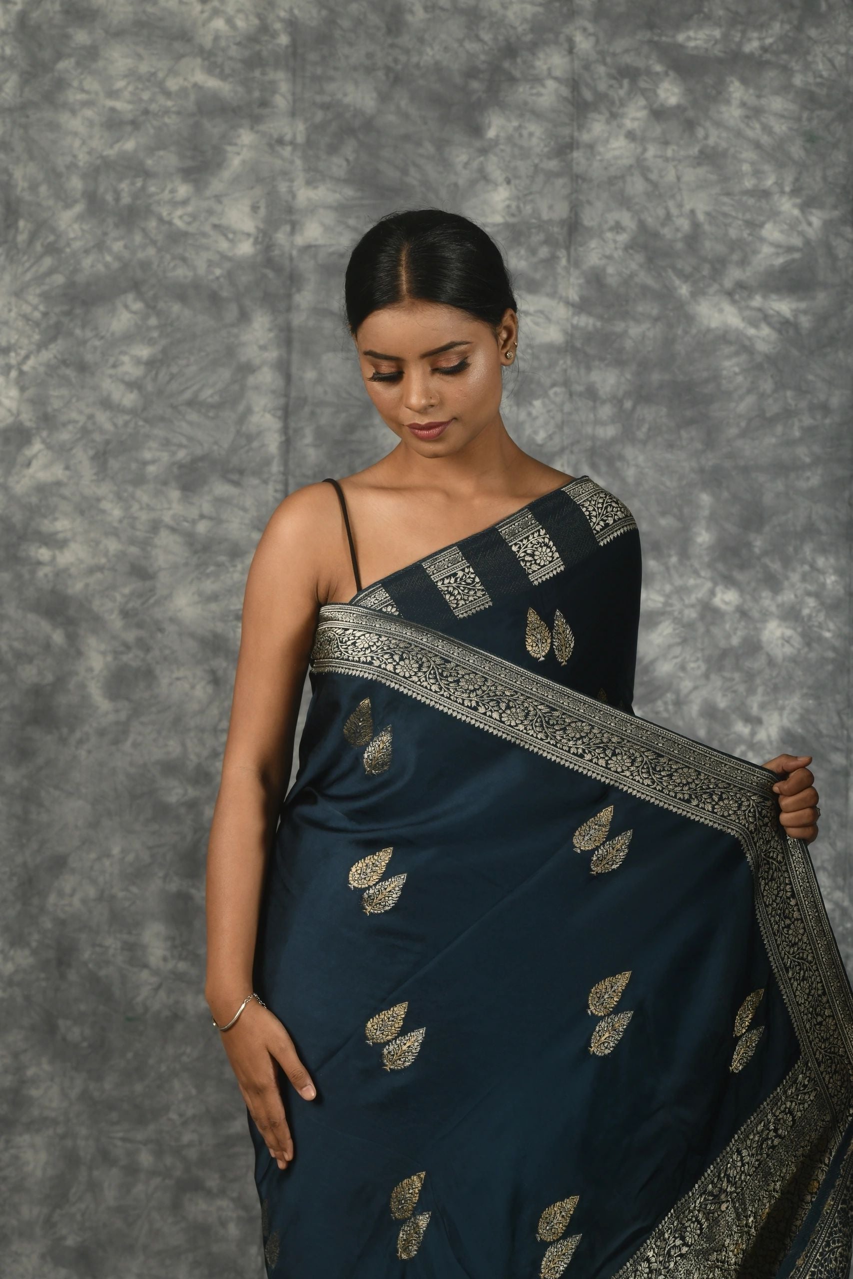 Royal blue - Satin Silk