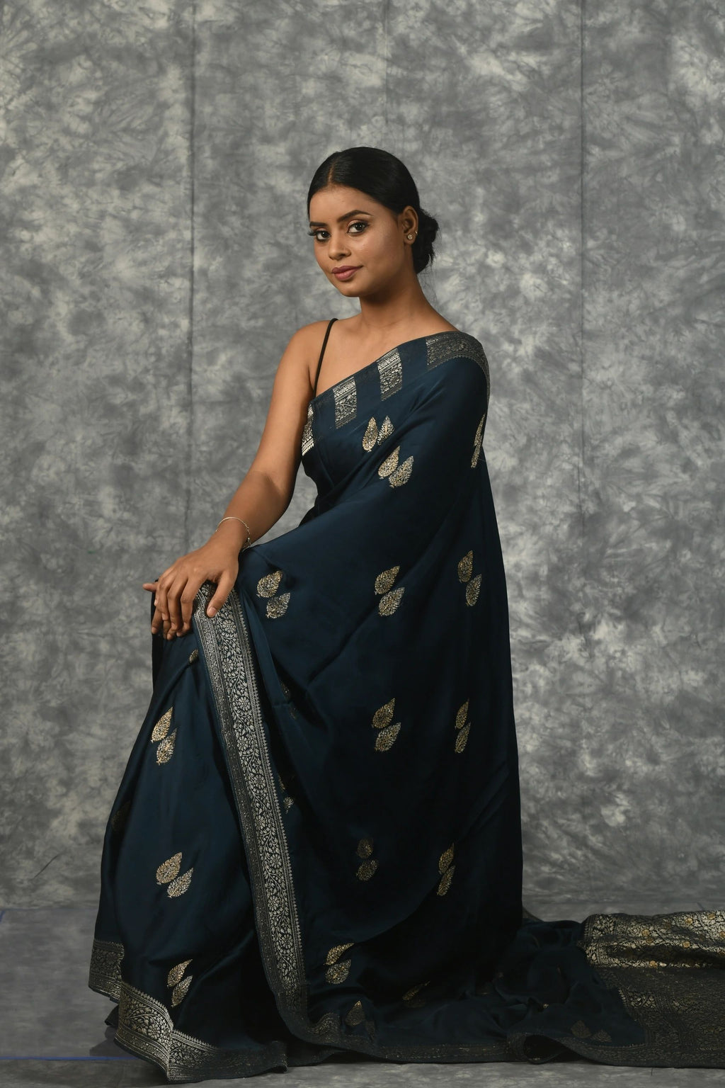 Royal blue - Satin Silk