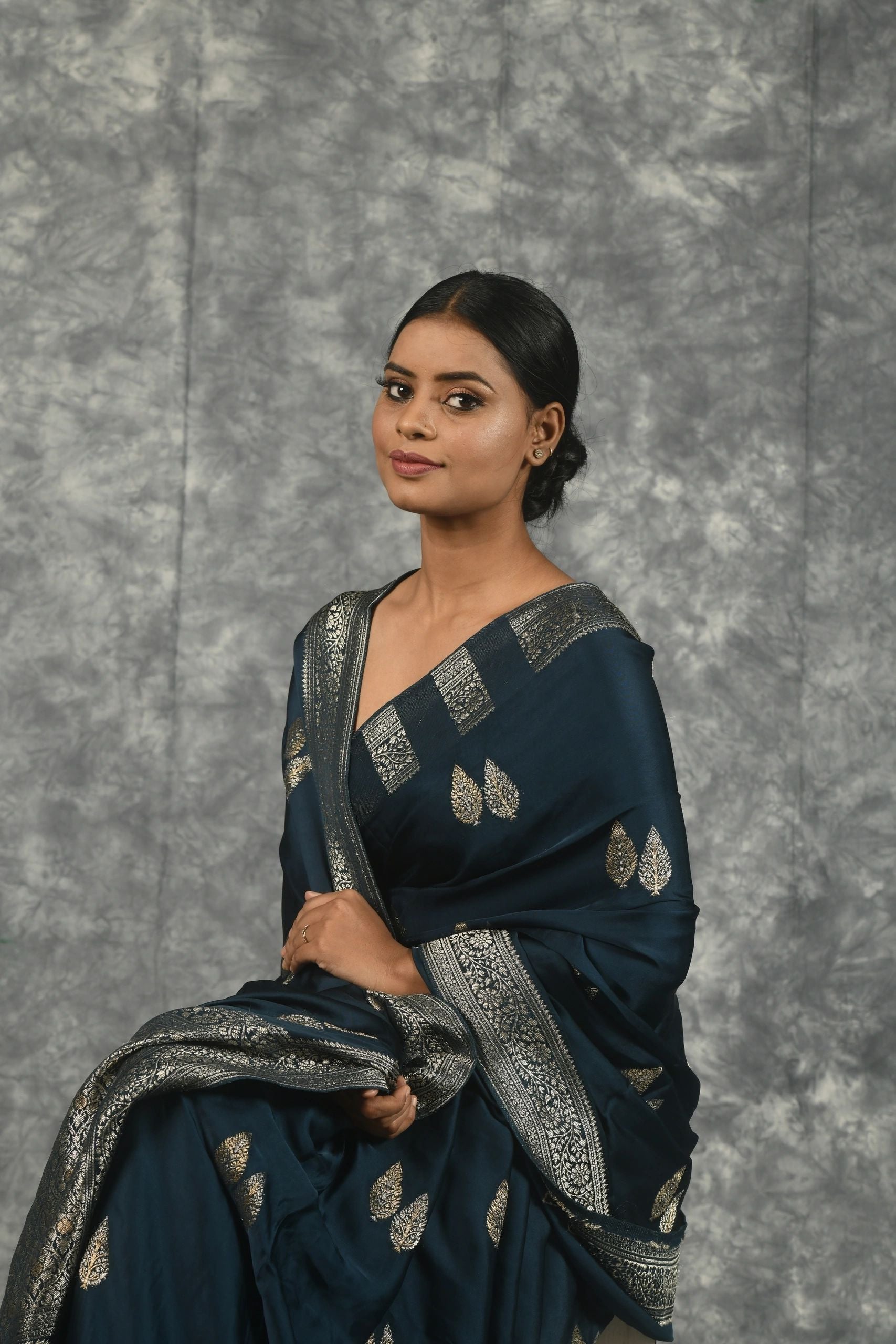 Royal blue - Satin Silk