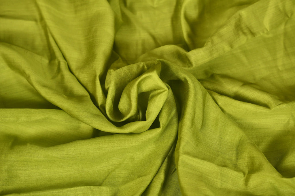 Green Tussar Silk
