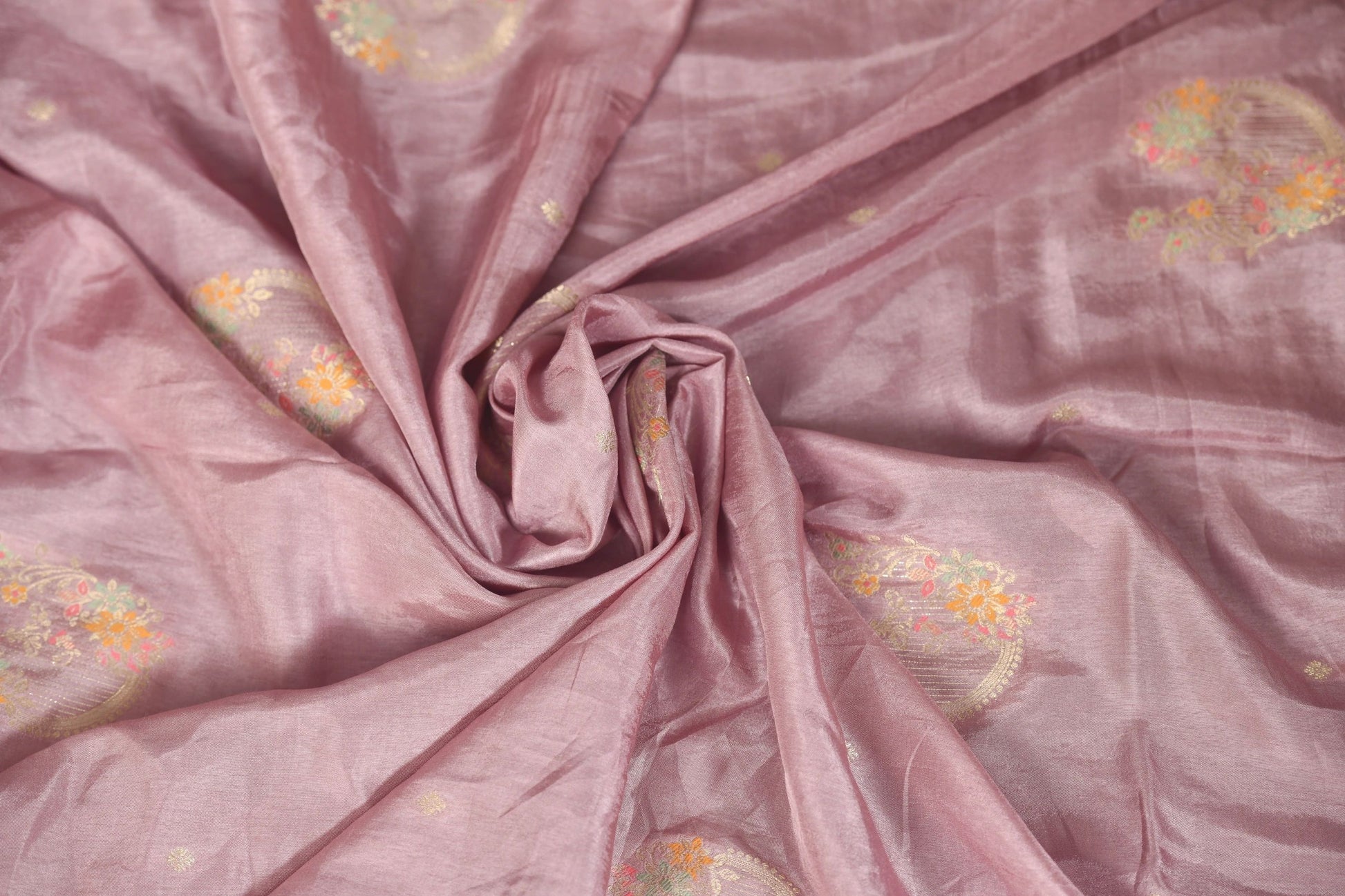Taffy Pink Katan Silk