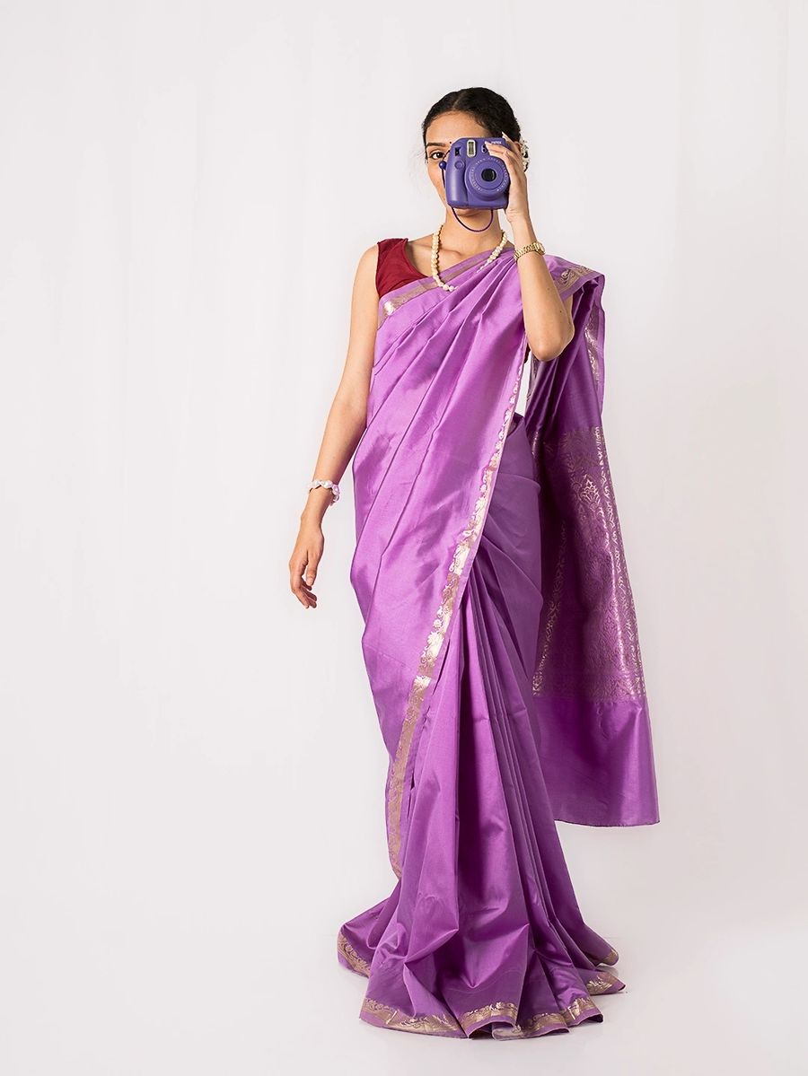 Someshwari Sitaara Silk Saree