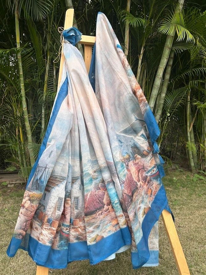 Straight out of the picture cotton saree