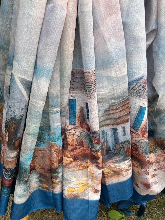 Straight out of the picture cotton saree