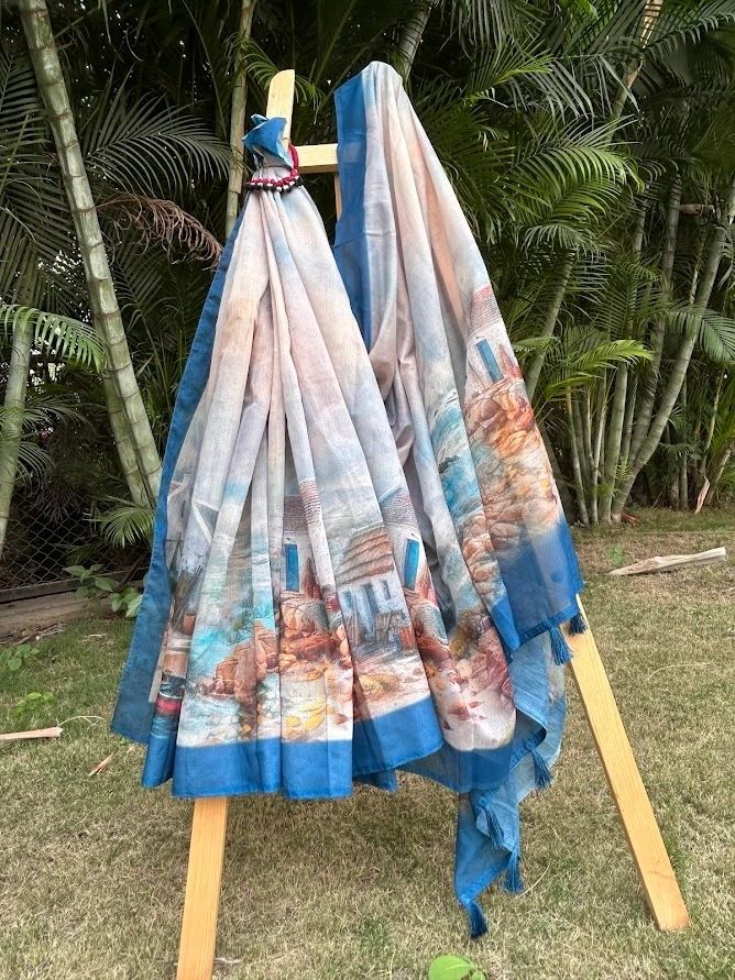 Straight out of the picture cotton saree