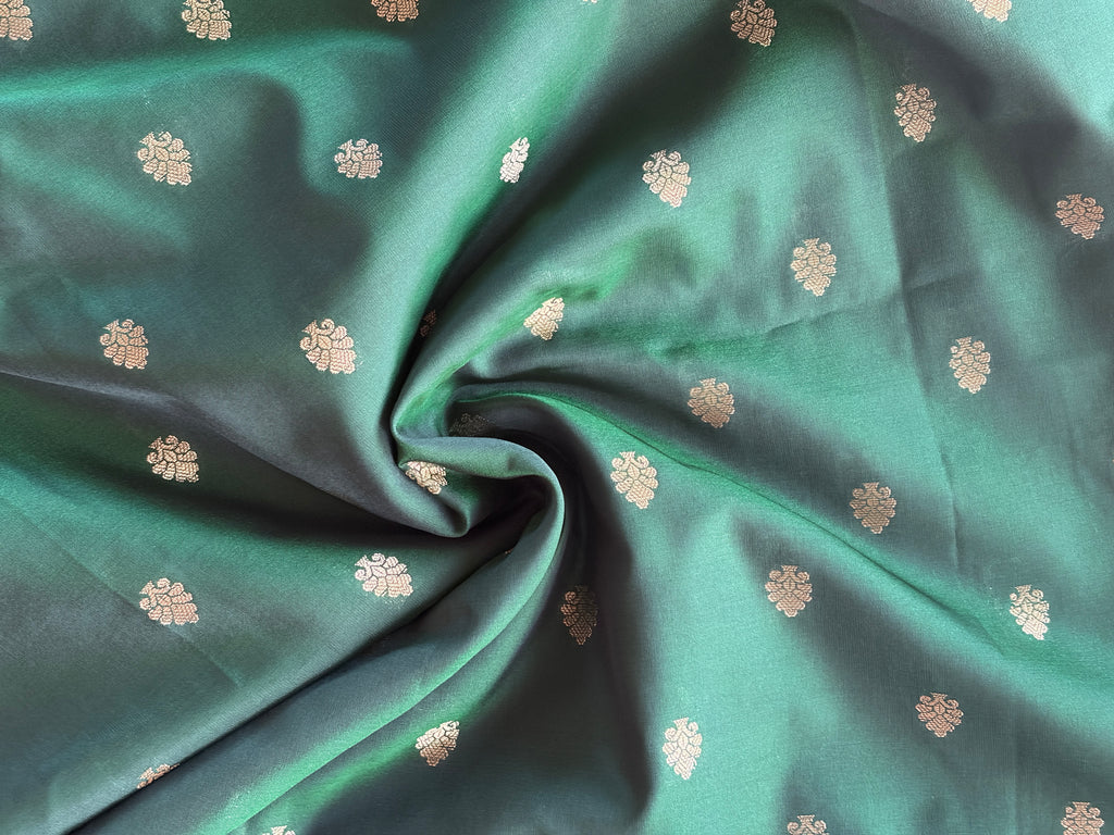 Green Handwoven Banarasi Silk Saree