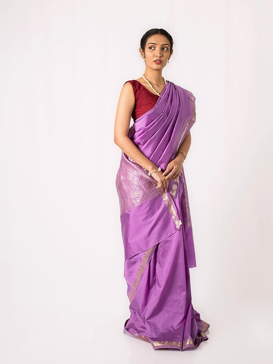 Someshwari Sitaara Silk Saree